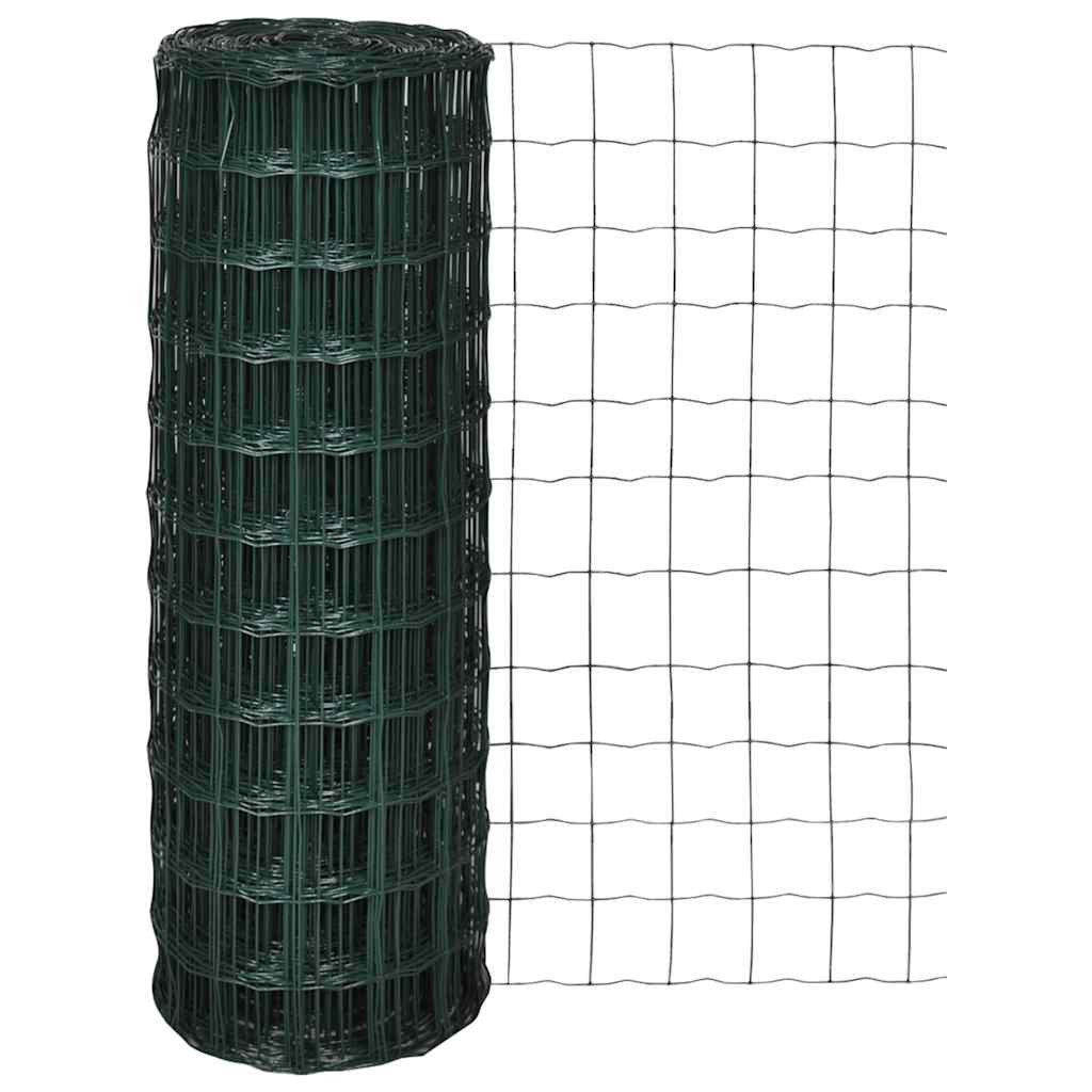 vidaXL Gartenzaun Gartenzaun Gitterzaun gitter 25x1,2m Maschendraht, (1-St)
