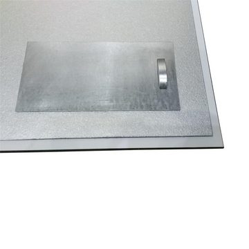 Decorwelt Magnettafel Glas-Magnettafel 50x100 Pinnwand Wand mit Zubehör Whiteboard Küche, Magnetwand, Whiteboard Magnetisch Weiß