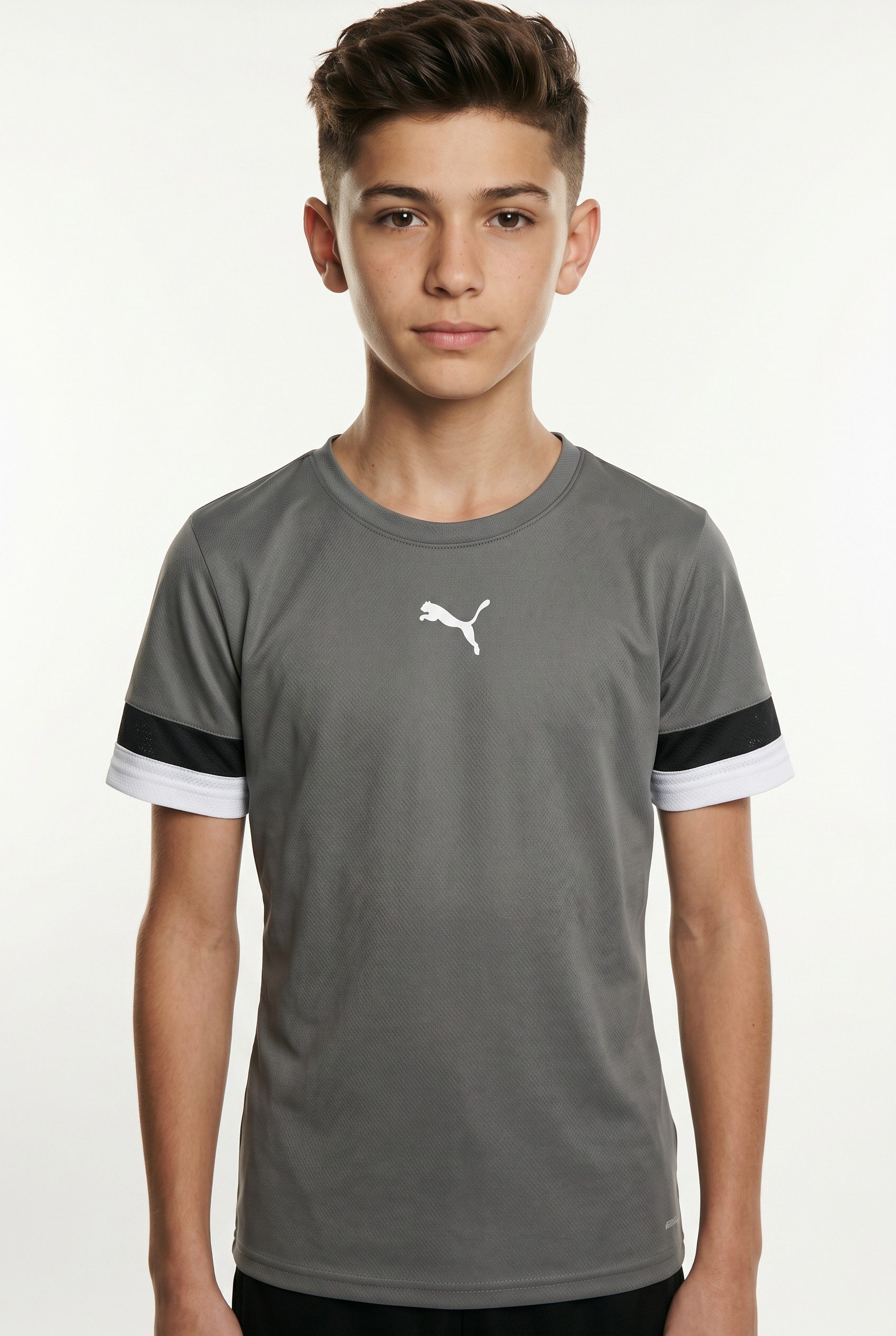 PUMA Fußballtrikot TEAMRISE JERSEY JR Fußball, Kurzarm, mit Rundhalsausschnitt, mit DryCELL Technologie