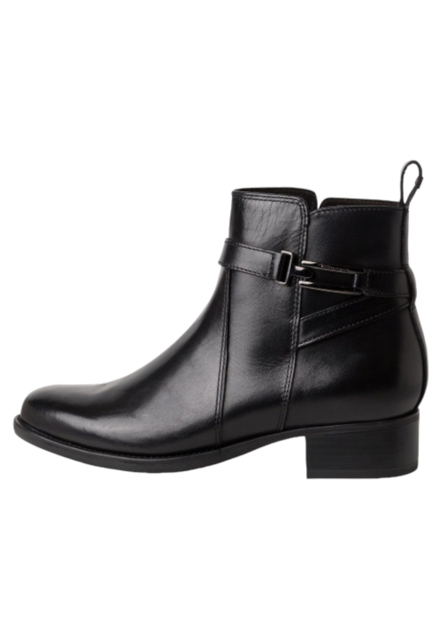 Tamaris 1-25031-43 003 Black Leather Stiefelette