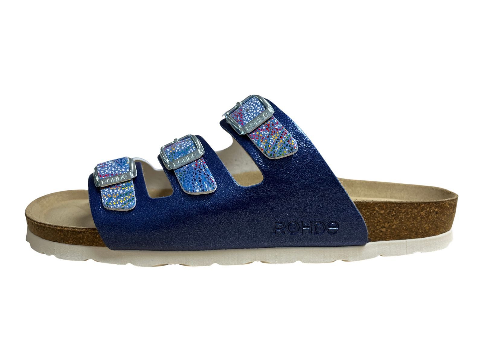 Rohde Rohde Damen Pantolette 5625-55 JEANS Clog