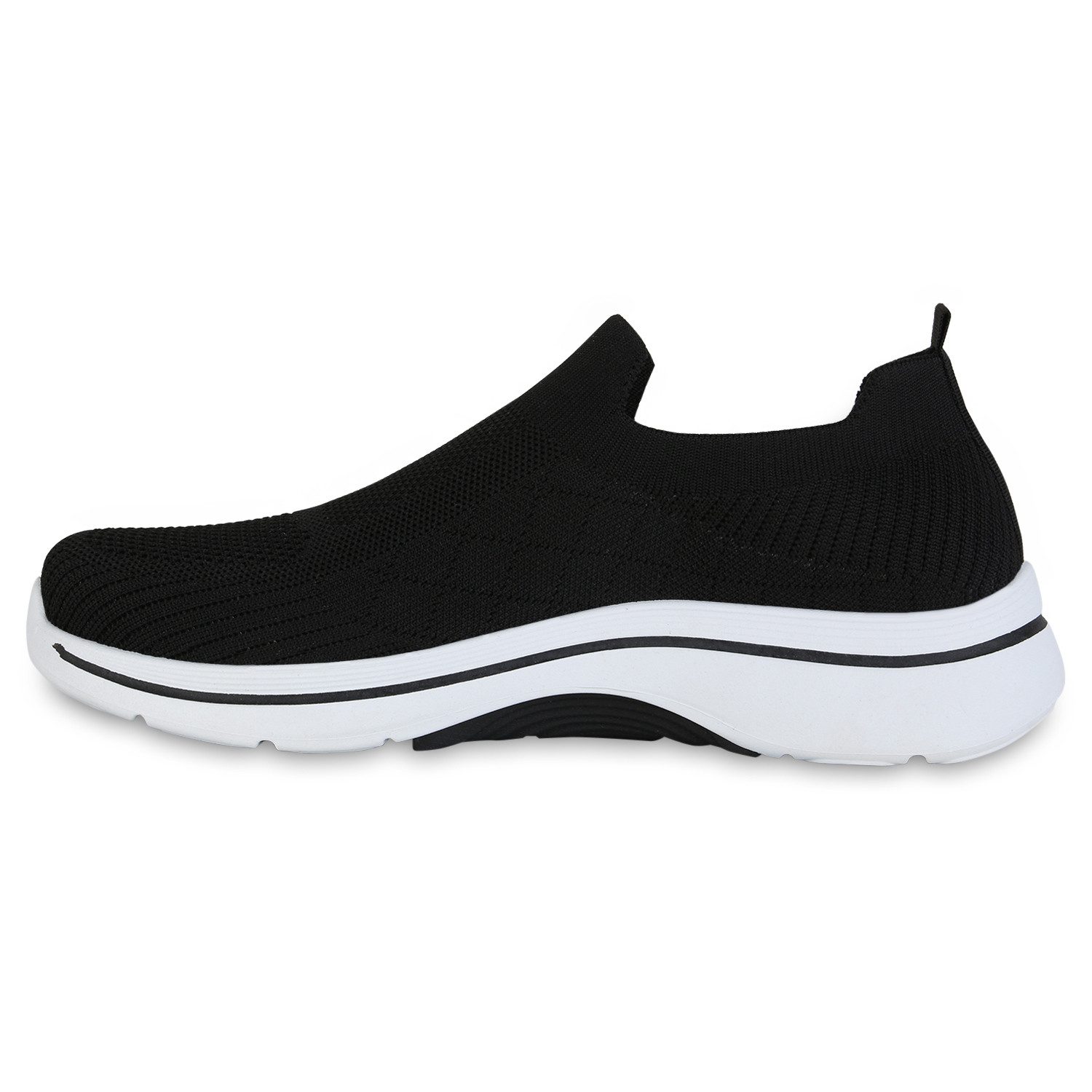 VAN HILL 841620 Laufschuh Herren Slip Ons Sportschuhe Sportliche Strick Pro günstig online kaufen
