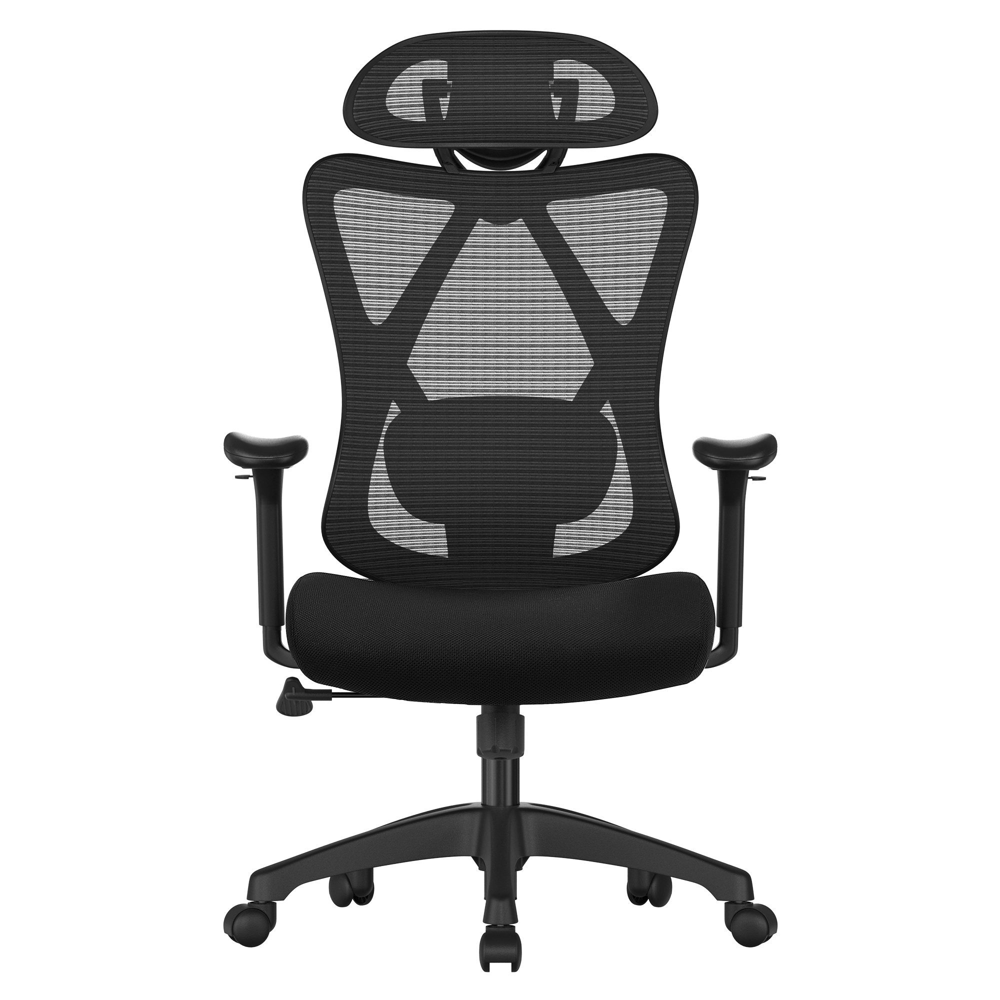 SONGMICS Bürostuhl, ergonomisch, verstellbare Lendenstütze und günstig online kaufen