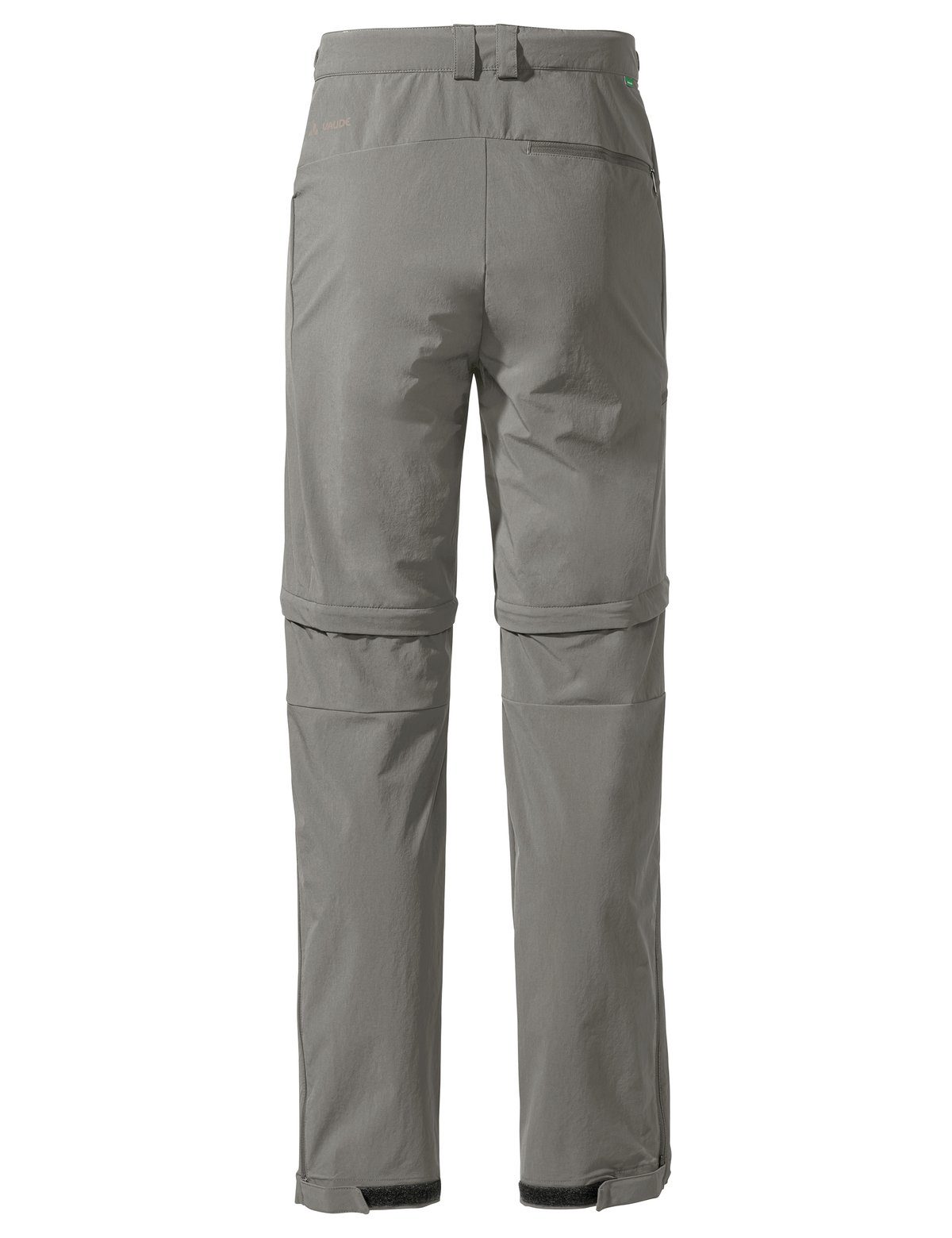 III grey Grüner (1-tlg) Stretch Men's VAUDE stone T-Zip Farley Knopf Funktionshose Pants