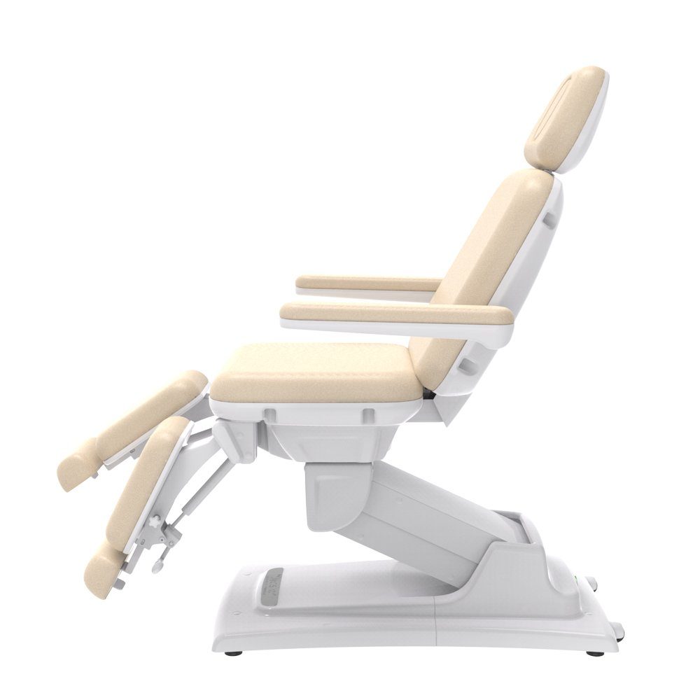 PROMAFIT Massageliege Kosmetikliege Therapieliege Elektrisch Höhenverstellbar "Beauty" (1-St), Länge: ca. 194 - 214 cm, Breite: ca. 58 cm (ohne Armlehne)