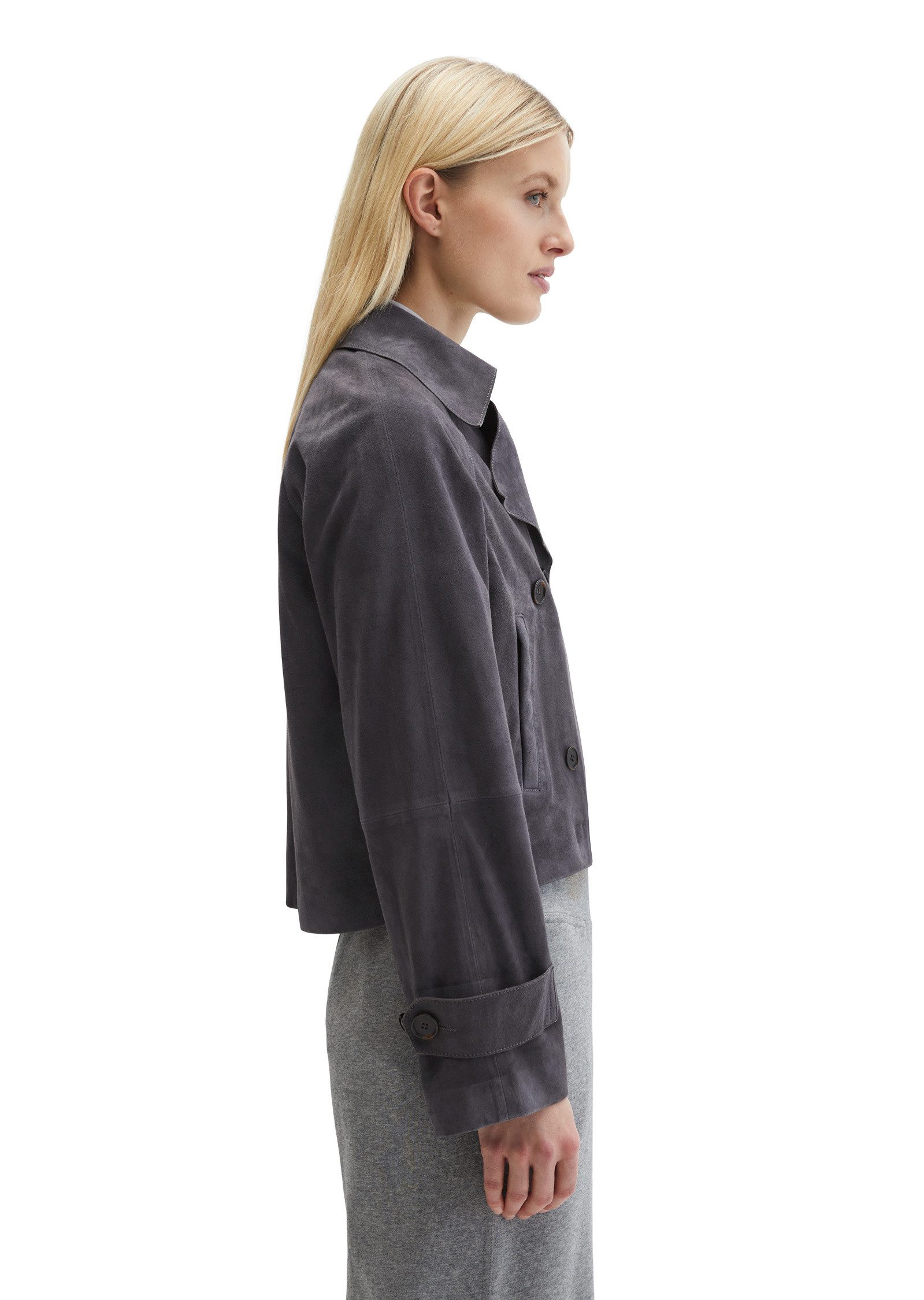 Marc O'Polo Lederjacke aus softem Ziegenleder günstig online kaufen