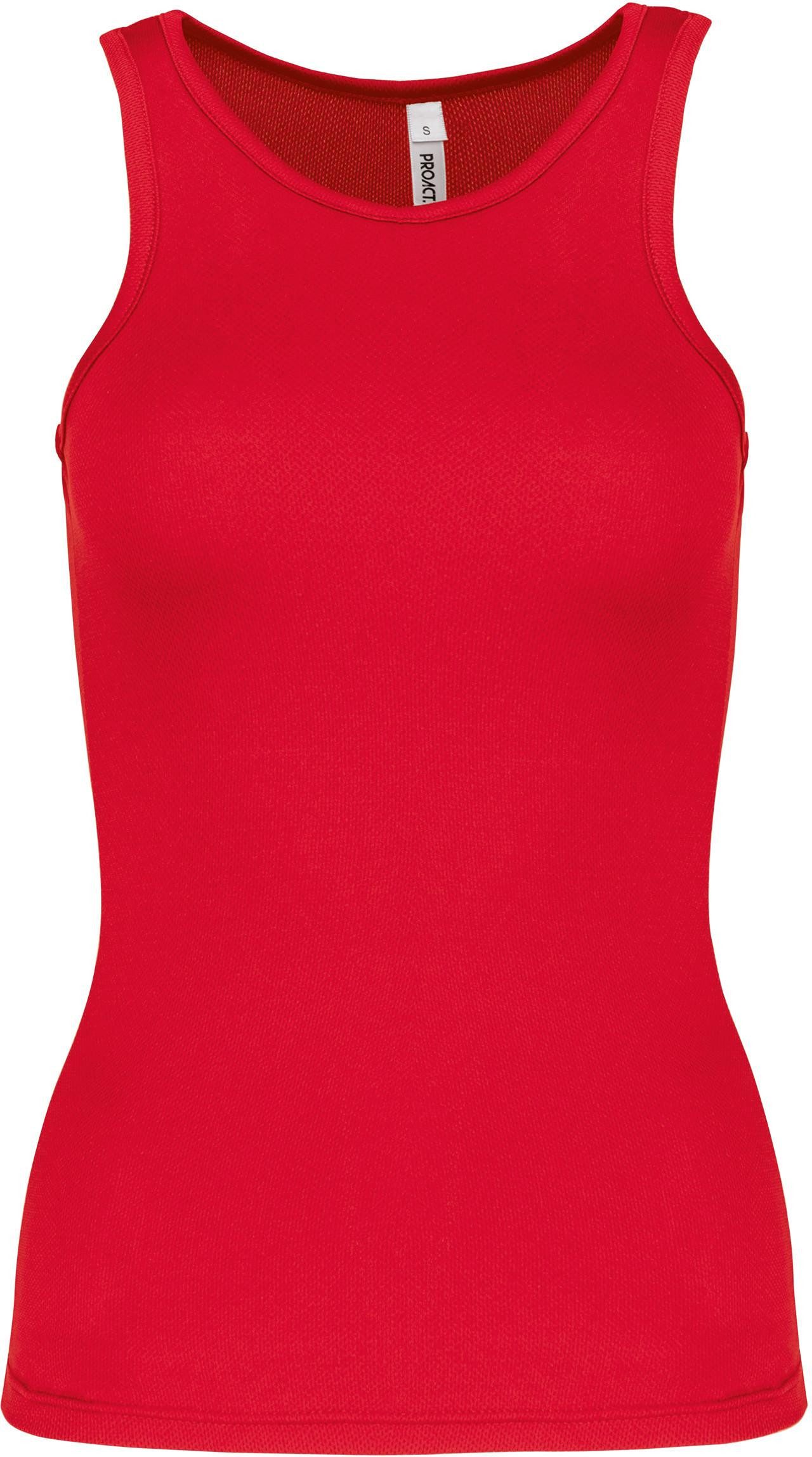 Trainingsshirt Damen Basic Sport Funktionsshirt ärmellos