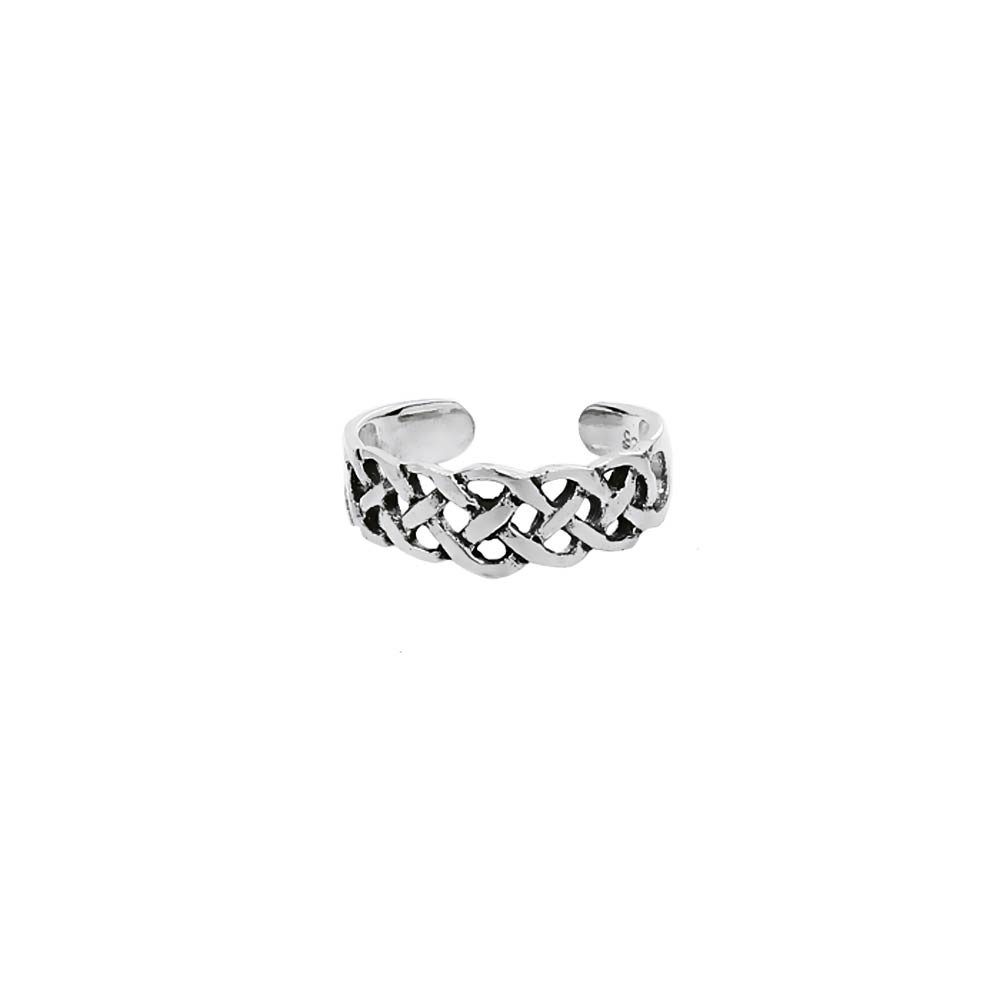 NKlaus Zehenring 925 Sterling Silber Keltische Celtic Gothic Zehenr