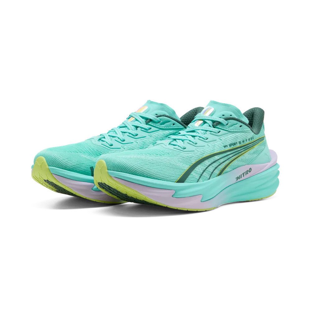 PUMA Deviate Nitro 4 HYROX 2026 (Dämpfung) mintblau Herren Laufschuh