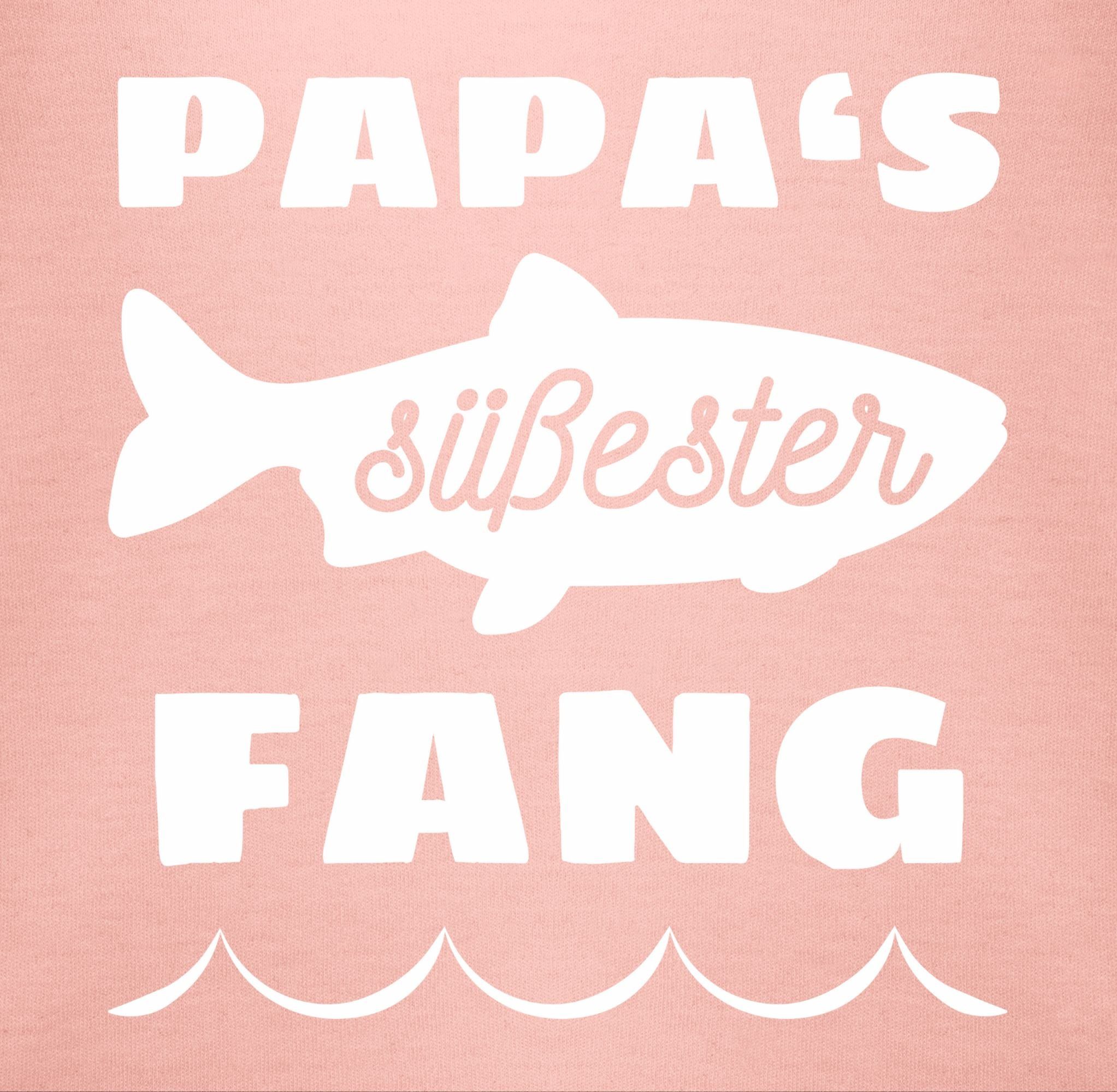 süßester Babyrosa Geschenk Shirtracer Papas Baby T-Shirt 2 Vatertag Fang