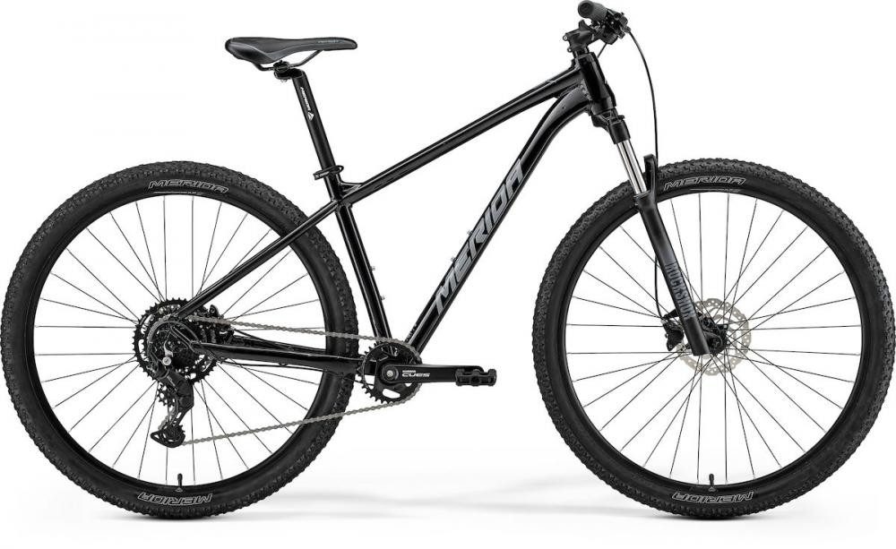 Merida Cityrad Merida BIG.NINE 80 IV1 black(grey) L BLACK(GREY) - modernes Hardtail-M