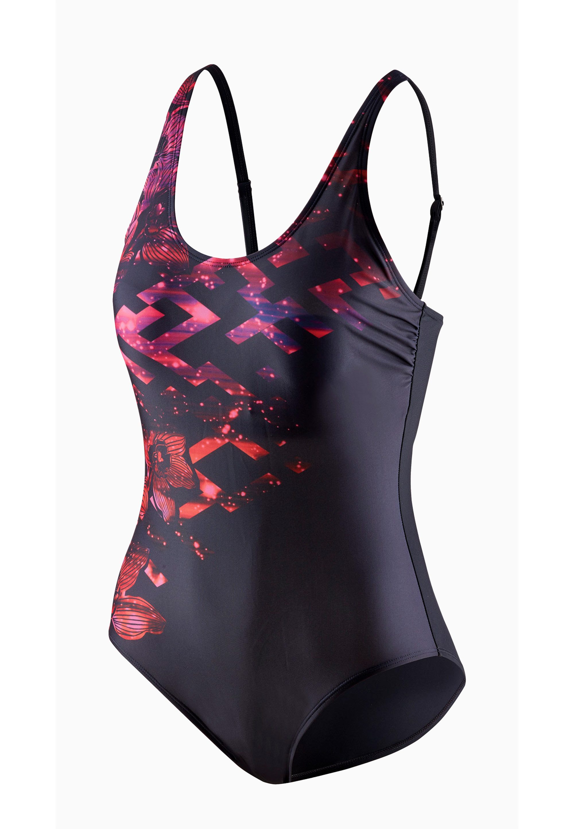 Beco Beermann Badeanzug Aqua Classic (1-St) im sportlichen Design mit figurformender Passform