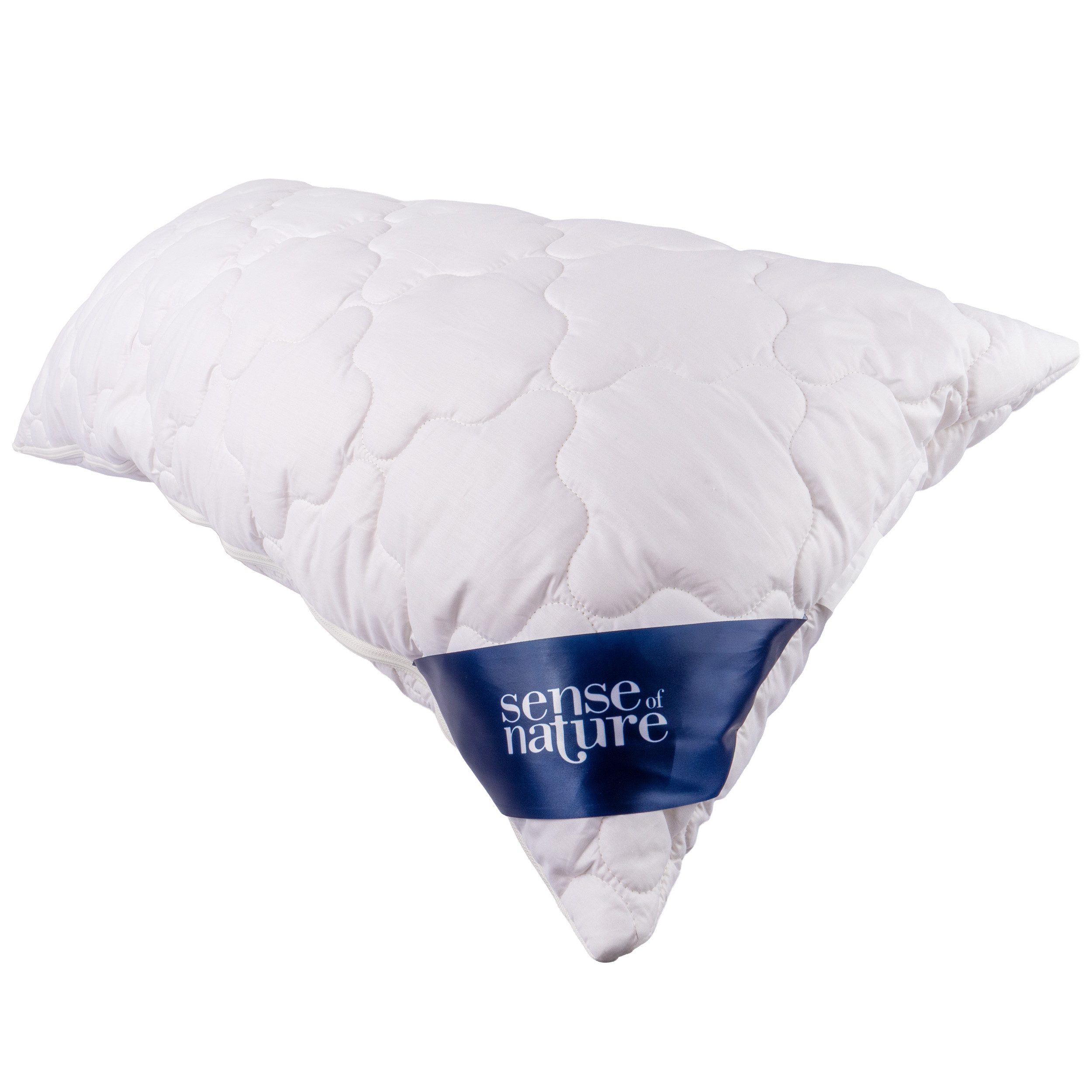 sense of nature Naturhaarkissen Schurwolle, Füllung: Schurwolle, Bezug: Bau günstig online kaufen