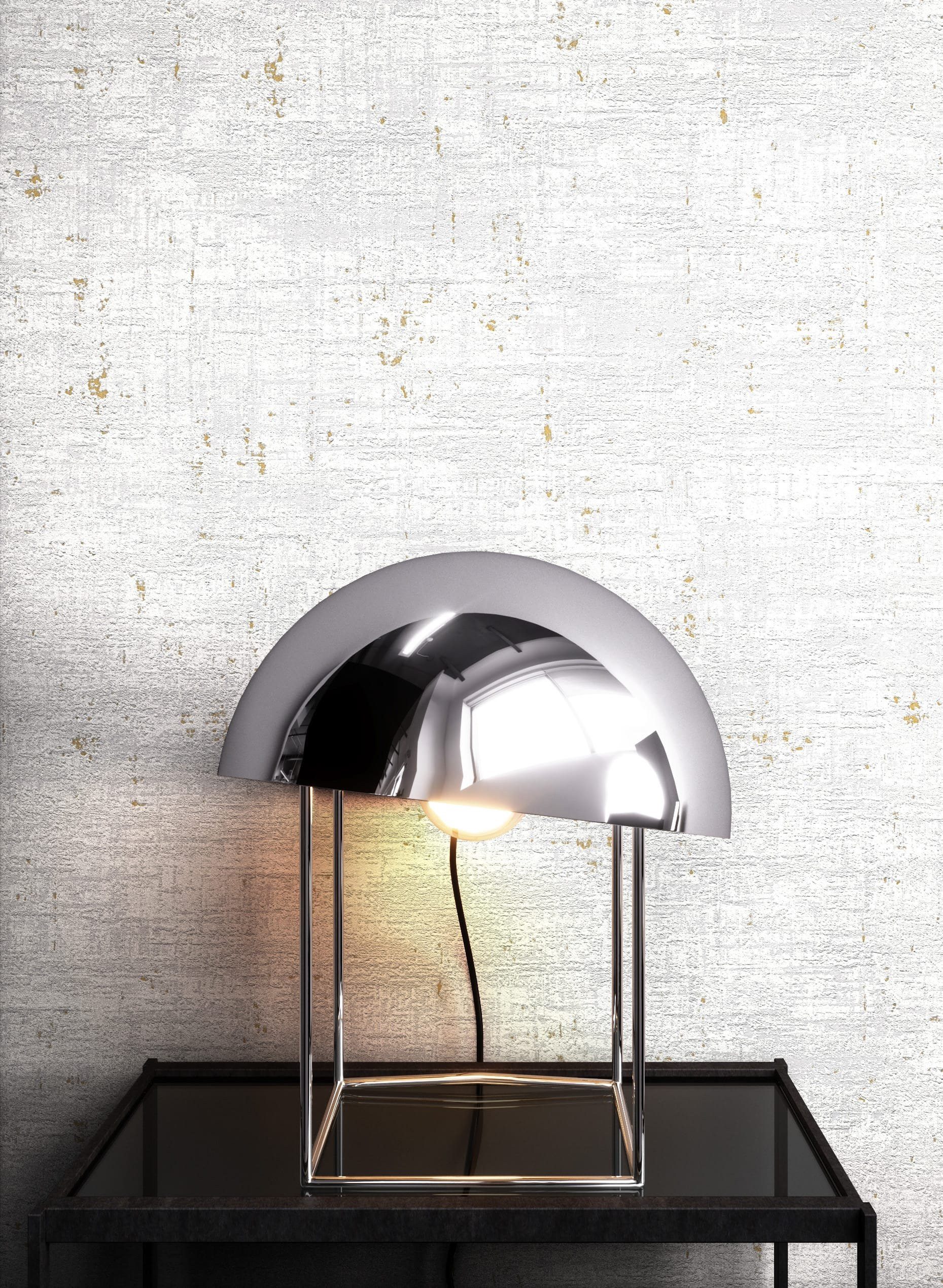 Newroom Vliestapete Bakary Light Grey Tapete Mustertapete Used-Look,Beton,Metallic, Grau Tapete Modern Used-Look - Mustertapete Loft Tapete Hellgrau Gold Industrial Beton Metallic für Schlafzimmer Wohnzimmer Küche, Loft Tapete