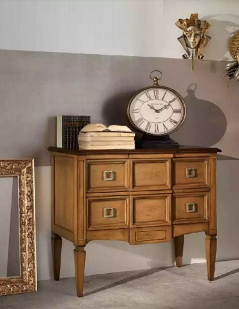 JVmoebel Kommode Kommode Luxus Schlafzimmer Holz Design Klassischer Designer Möbel (1 St., 1x Kommode), Made in Europa