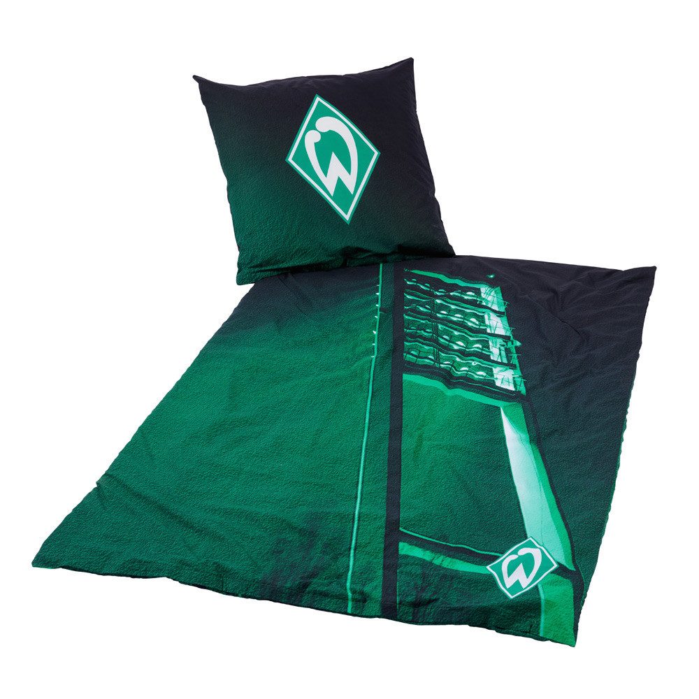 Werder Bremen Jugendbettwäsche Flutlicht, Baumwolle, 100% Baumwolle