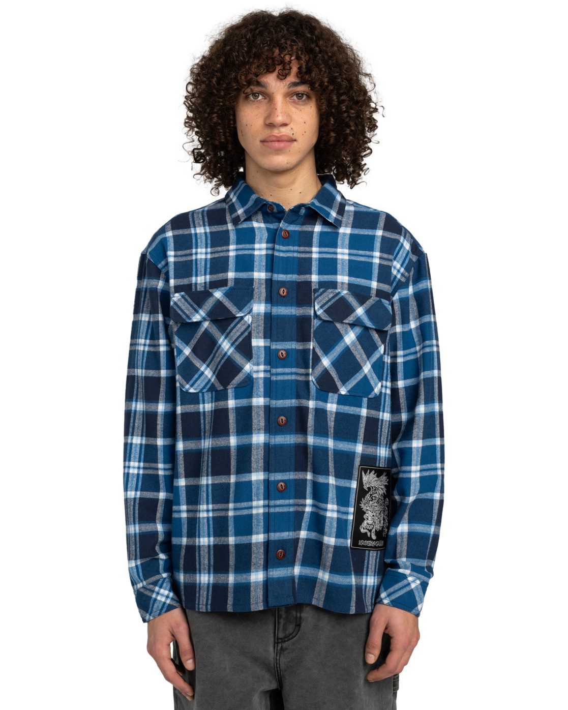 Element Langarmshirt FFNC Checkmate