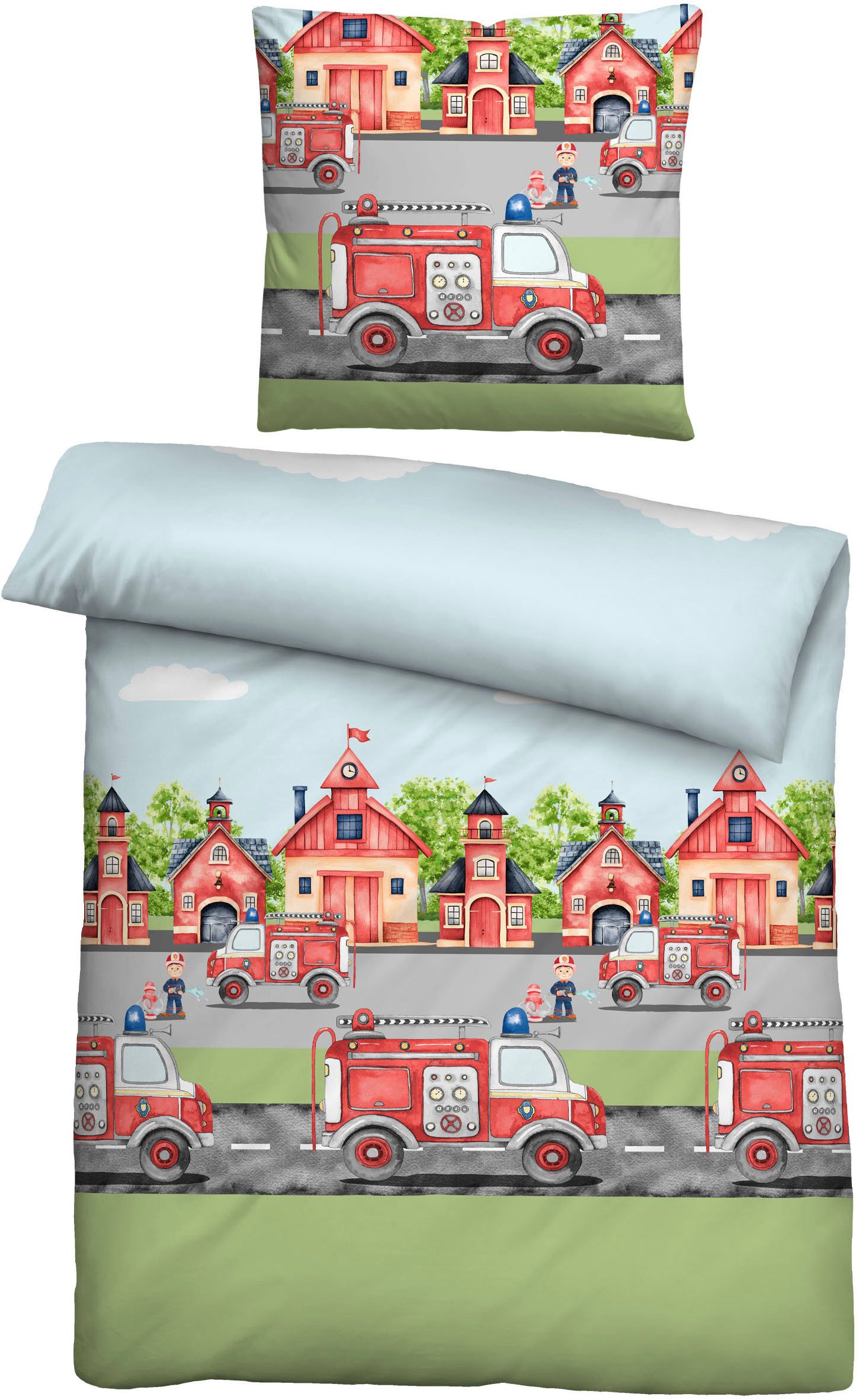 Biberna Kinderbettwäsche 0004523, Feinbiber, 2 teilig, wohlig warm + weich, günstig online kaufen