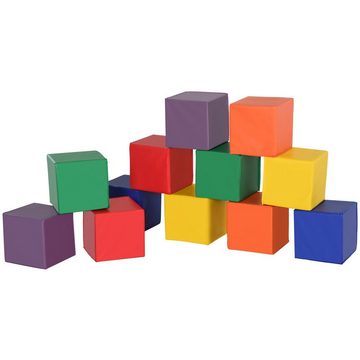 Spielbausteine Schaumstoffblöcke als 12-teiliges Set