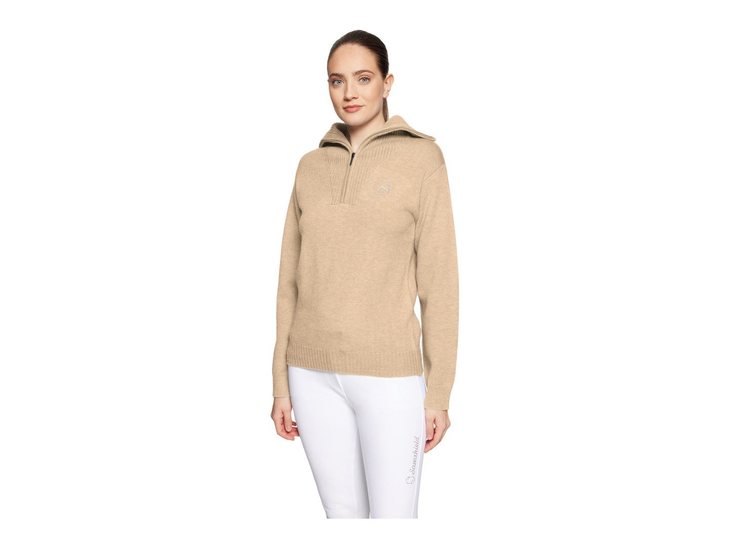 Samshield Longsweatshirt Pullover Damen Suzanne in vanilla