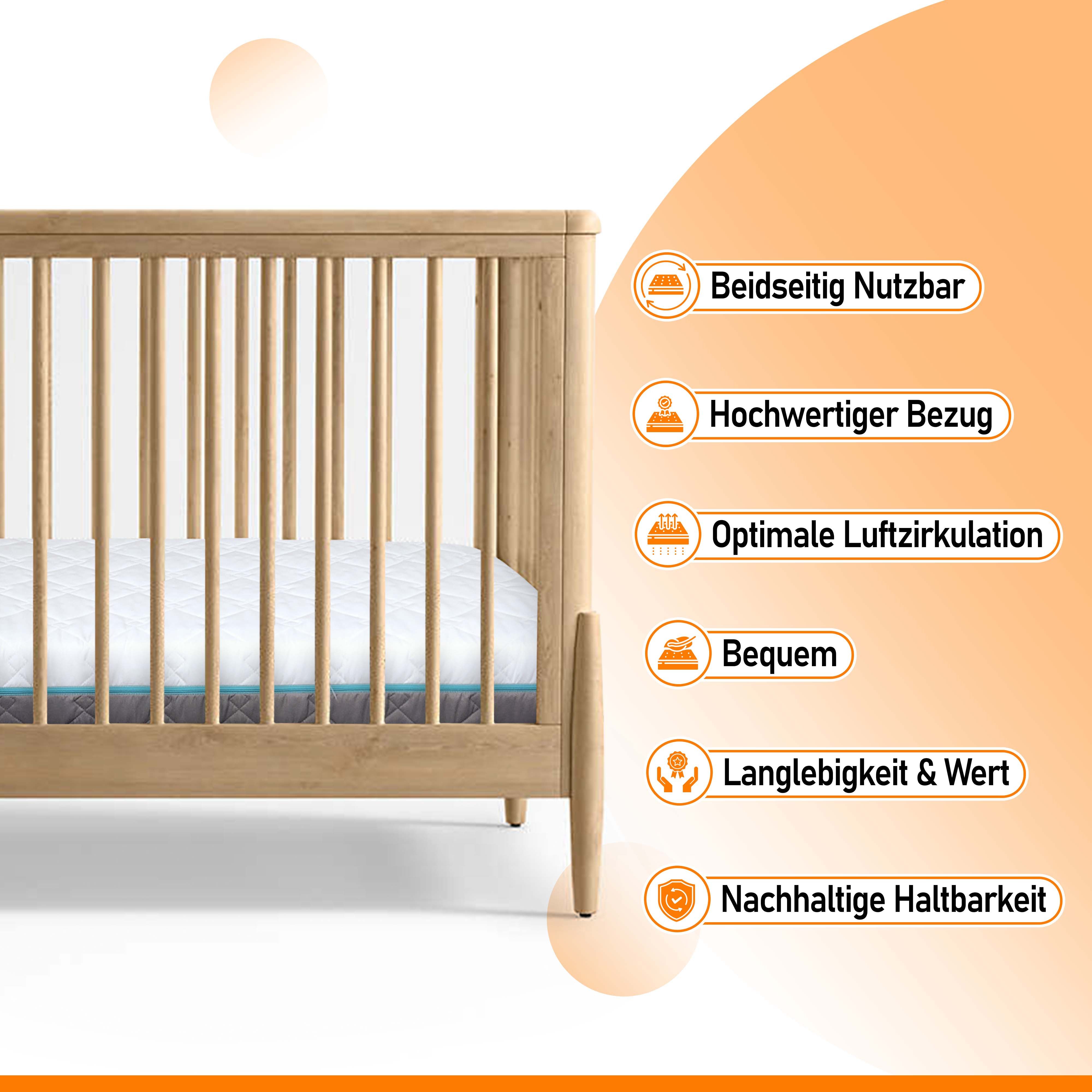 Kaltschaummatratze DREAMZY mit Waschbarem Bezug I Sorgfältig gefertigt für günstig online kaufen