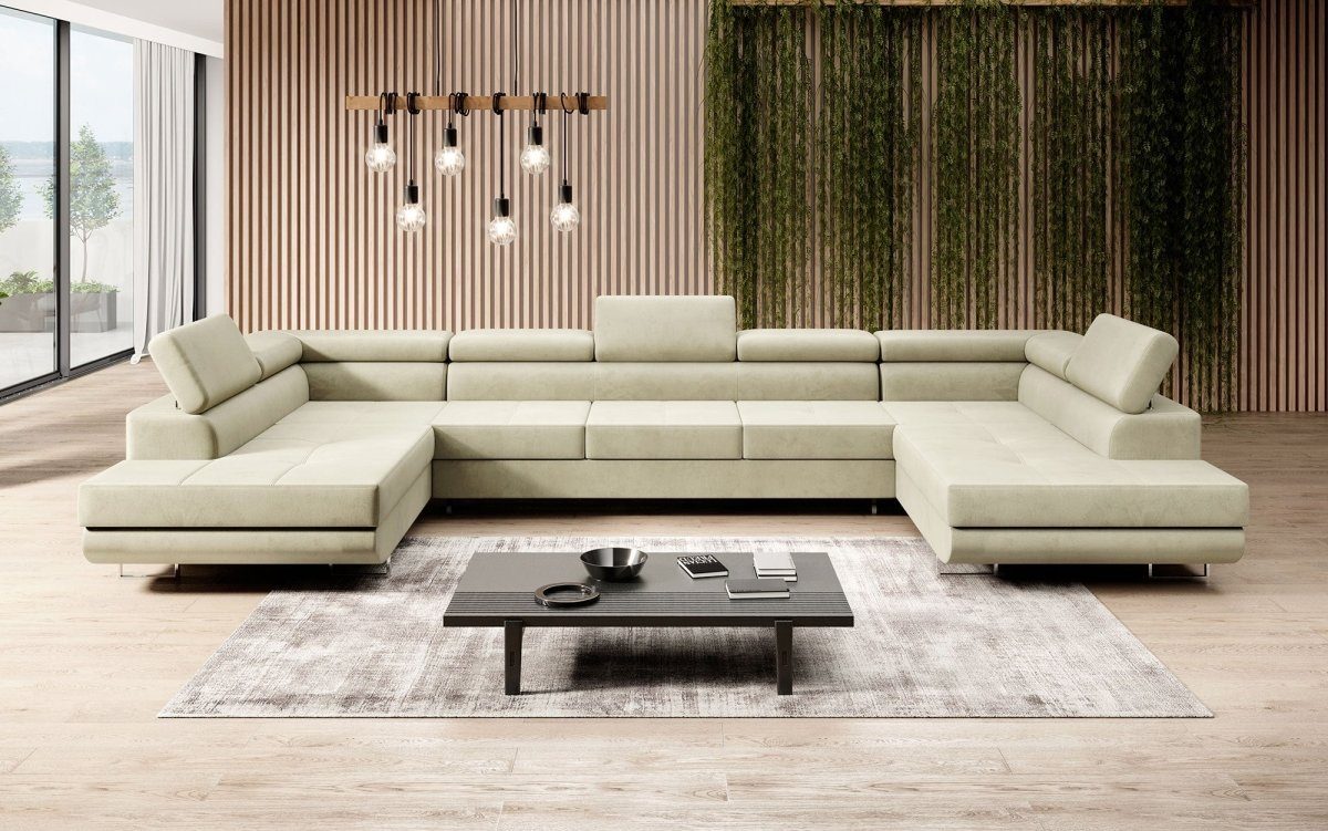 Luxusbetten24 Schlafsofa Designer Sofa Taormina, mit günstig online kaufen