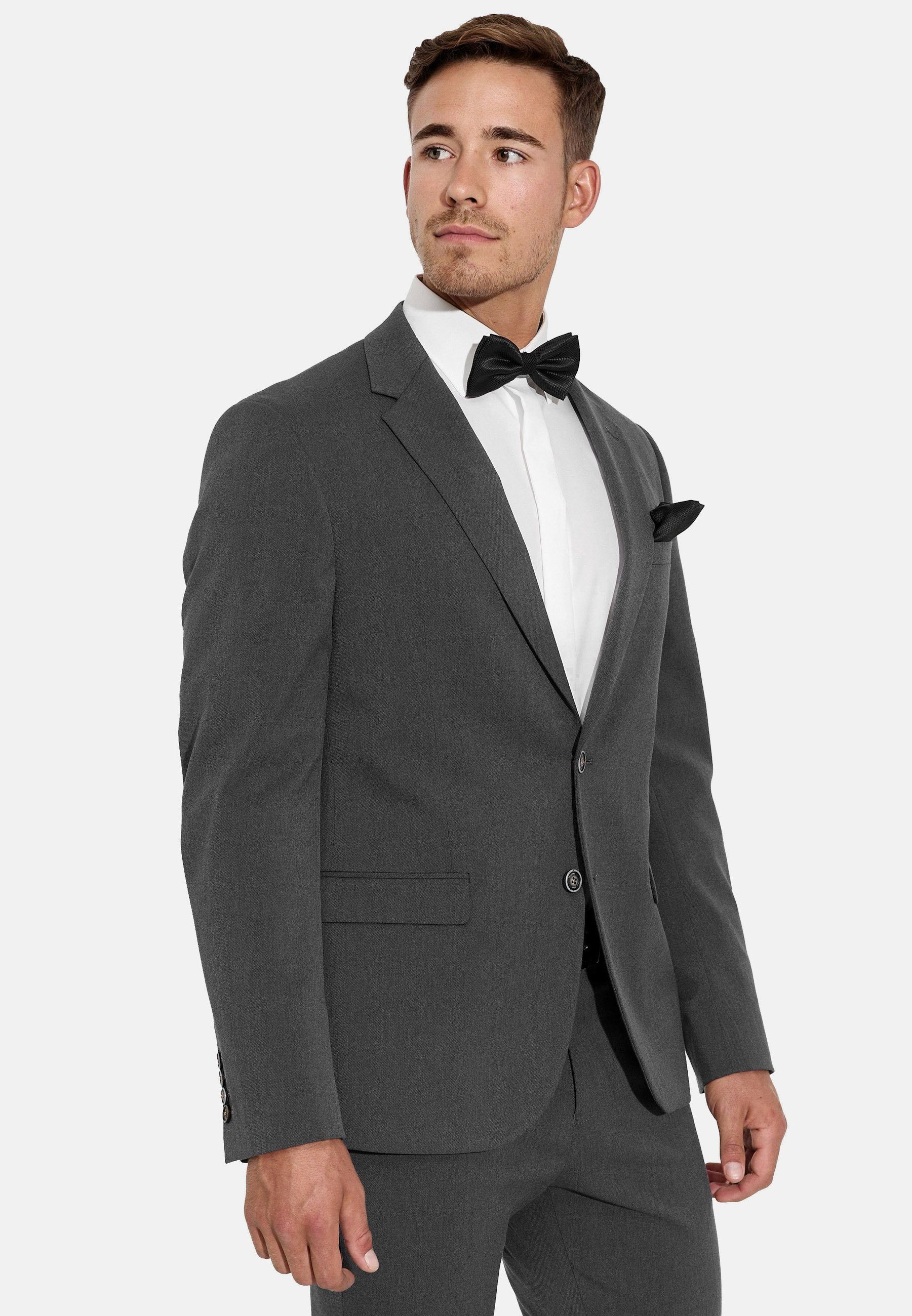Jeff Anzugsakko George Plain mit Stretch, günstig online kaufen
