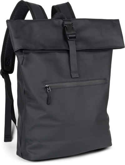 styleBREAKER Rucksack (1-tlg), Rucksack in Seesack Optik Wasserfest