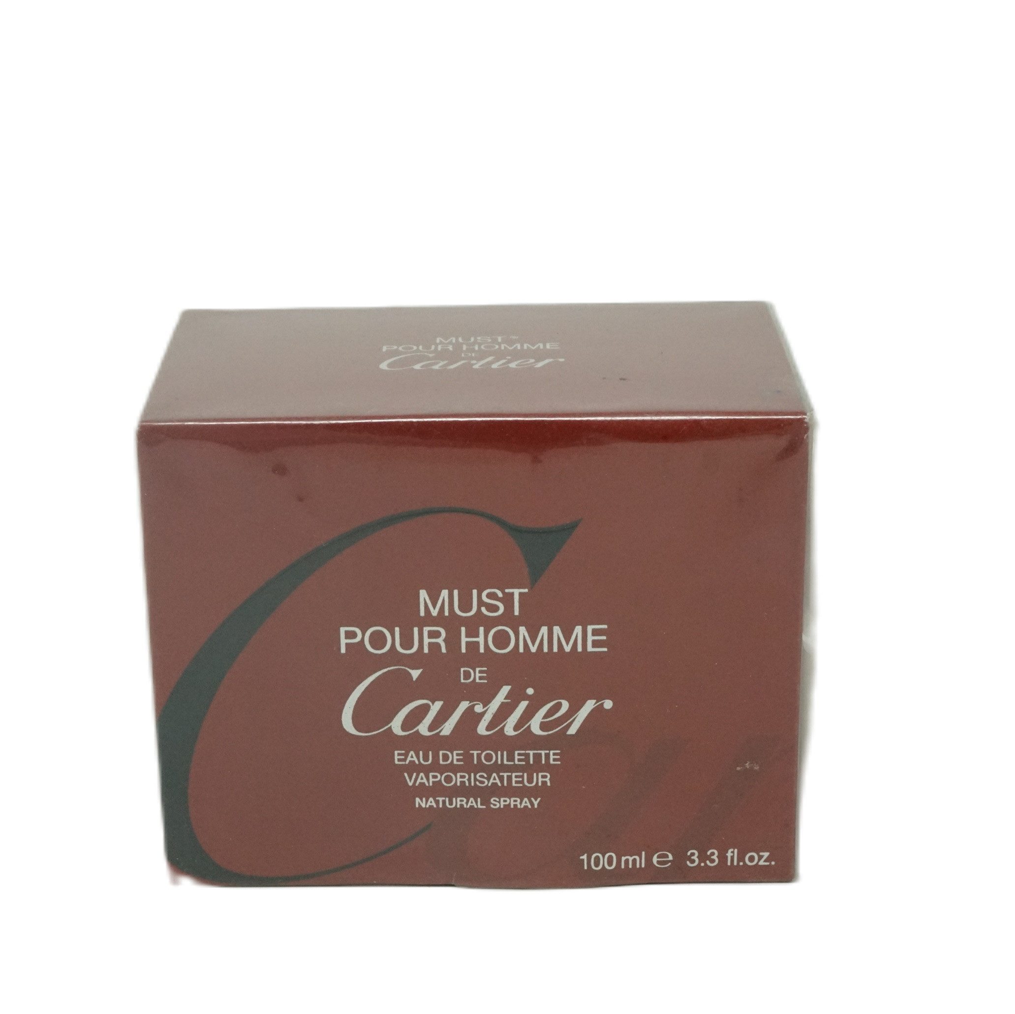 Cartier Eau de Toilette Cartier Must pour Homme Eau de Toilette Spray 100ml