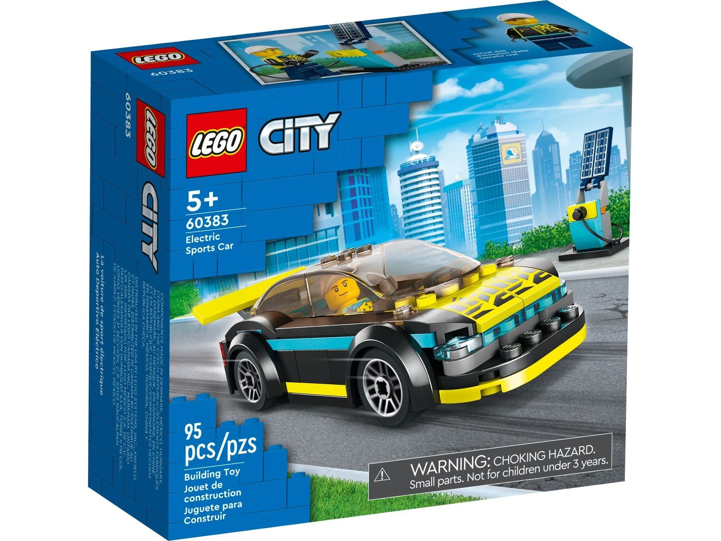 LEGO® LEGO® City 60383 Elektro-Sportwagen Konstruktionsspielsteine, günstig online kaufen
