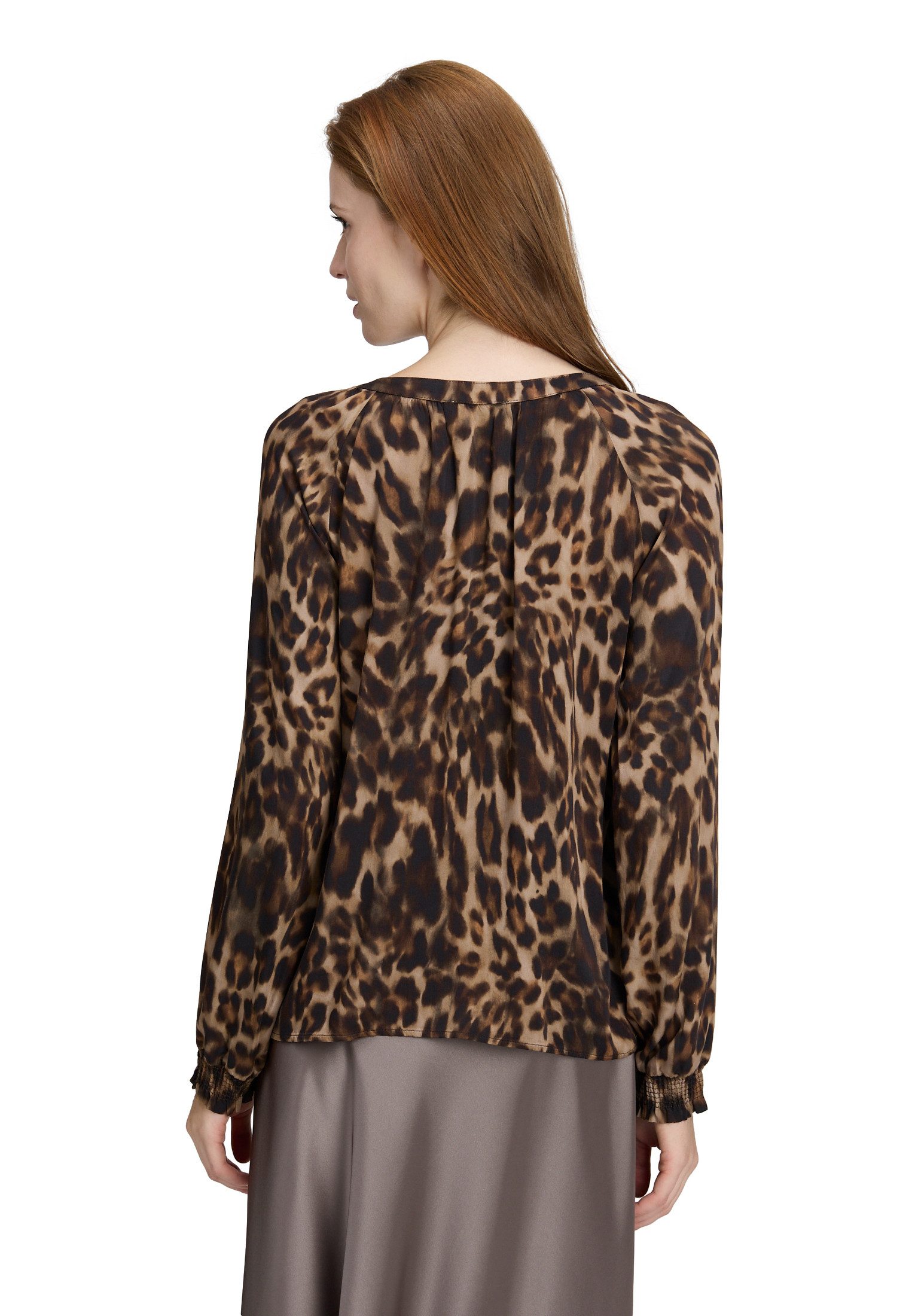 Cartoon Schlupfbluse Damen mit Muster