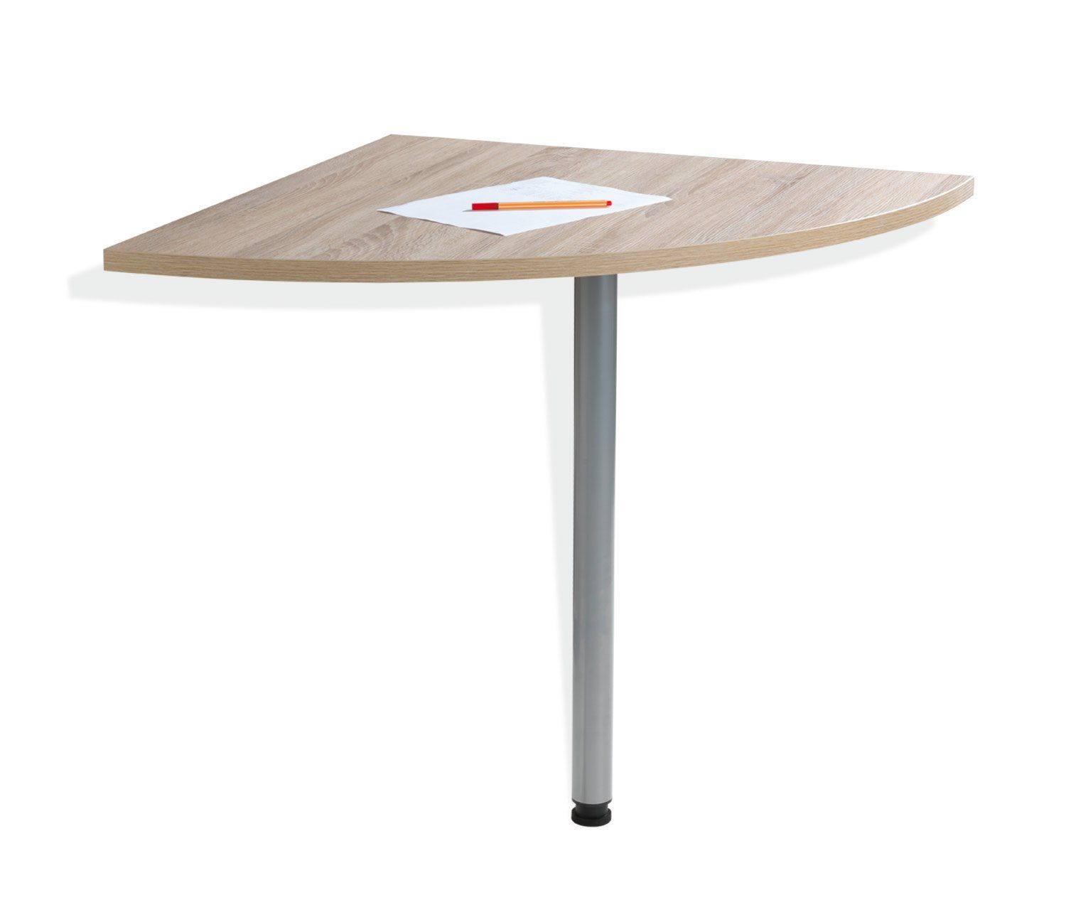 Tvilum Regalelement Eckverbindungsplatte, BALKO, Braun, B 80 cm