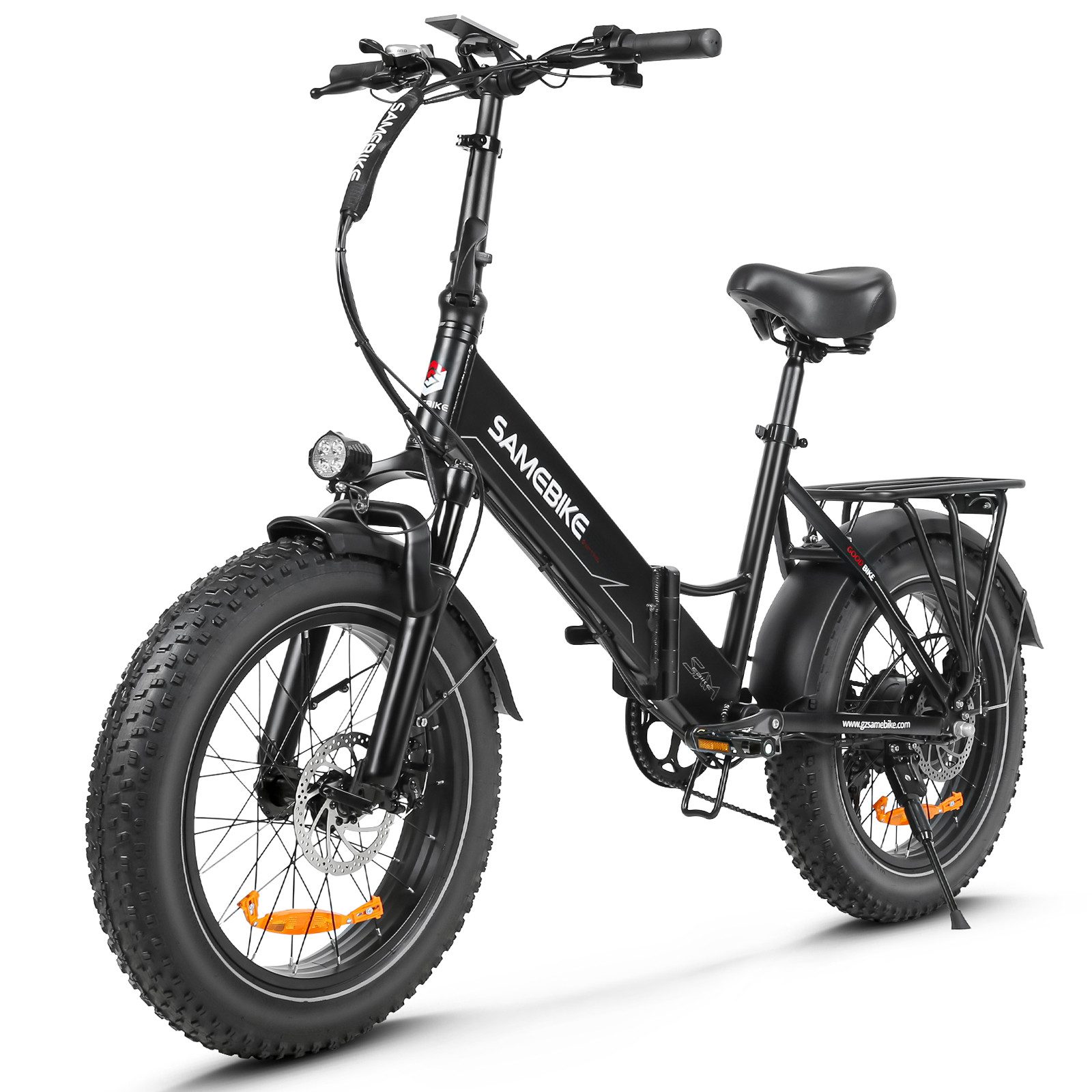 SAMEBIKE E Bike LOTDM200 II 20 Fat Tires 750W Motor 48V 13Ah Akku Faltrad Smart NFC