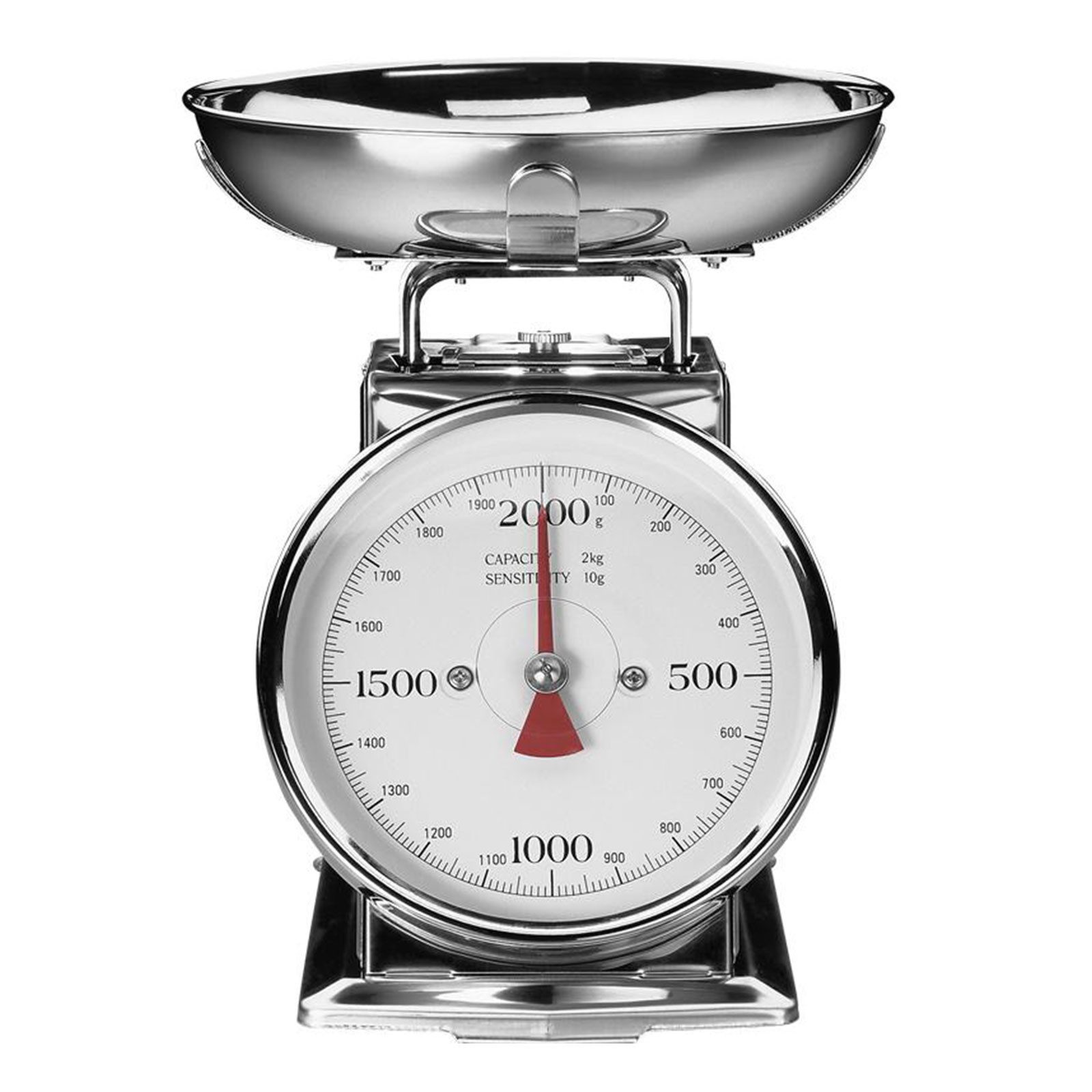 Gastroback Küchenwaage GASTROBACK 30102 Classic Waage, Küchenwaage 2 kg mit Tara-Funktion