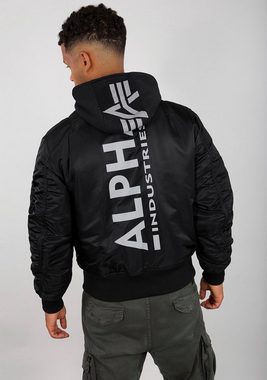 Alpha Industries Bomberjacke MA-1 ZH Back Print