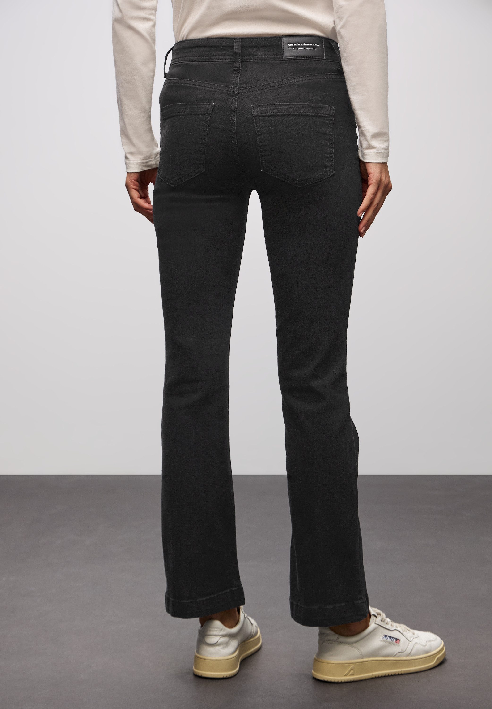 STREET ONE Slim-fit-Jeans mit Nieten günstig online kaufen