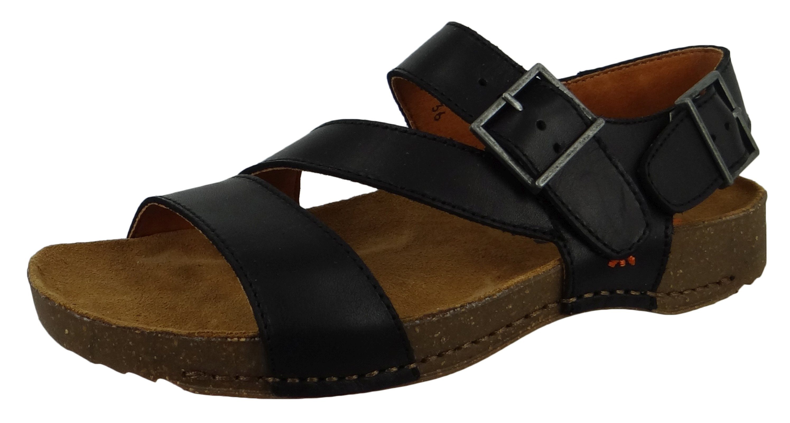 Art 999 I Breathe Black Sandale