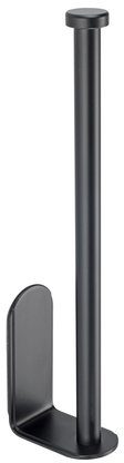 WENKO Küchenrollenhalter Modell Nio, selbstklebend, Befestigen ohne Bohren, rostfreies Aluminium