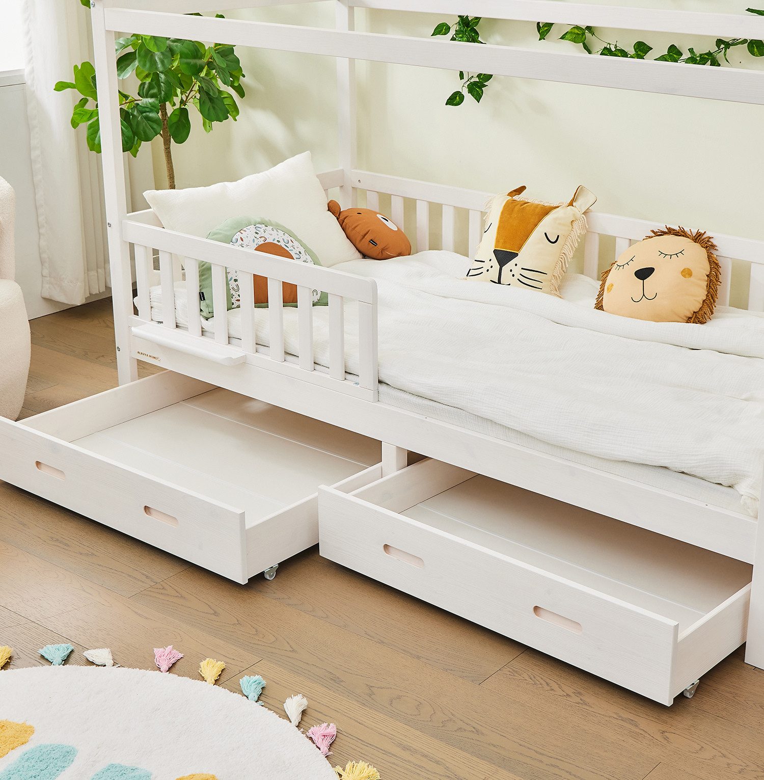 Schubkasten SNOW aus Buche – FSC® 100% zertifiziert