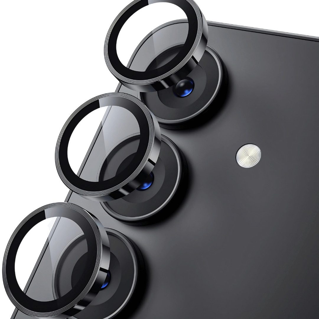 SmartUP Kameraschutzglas für Samsung Galaxy S26 Titan Metall Schutzglas Linse Panzerfolie 3D für Samsung Galaxy S26, Titan Kameraglas