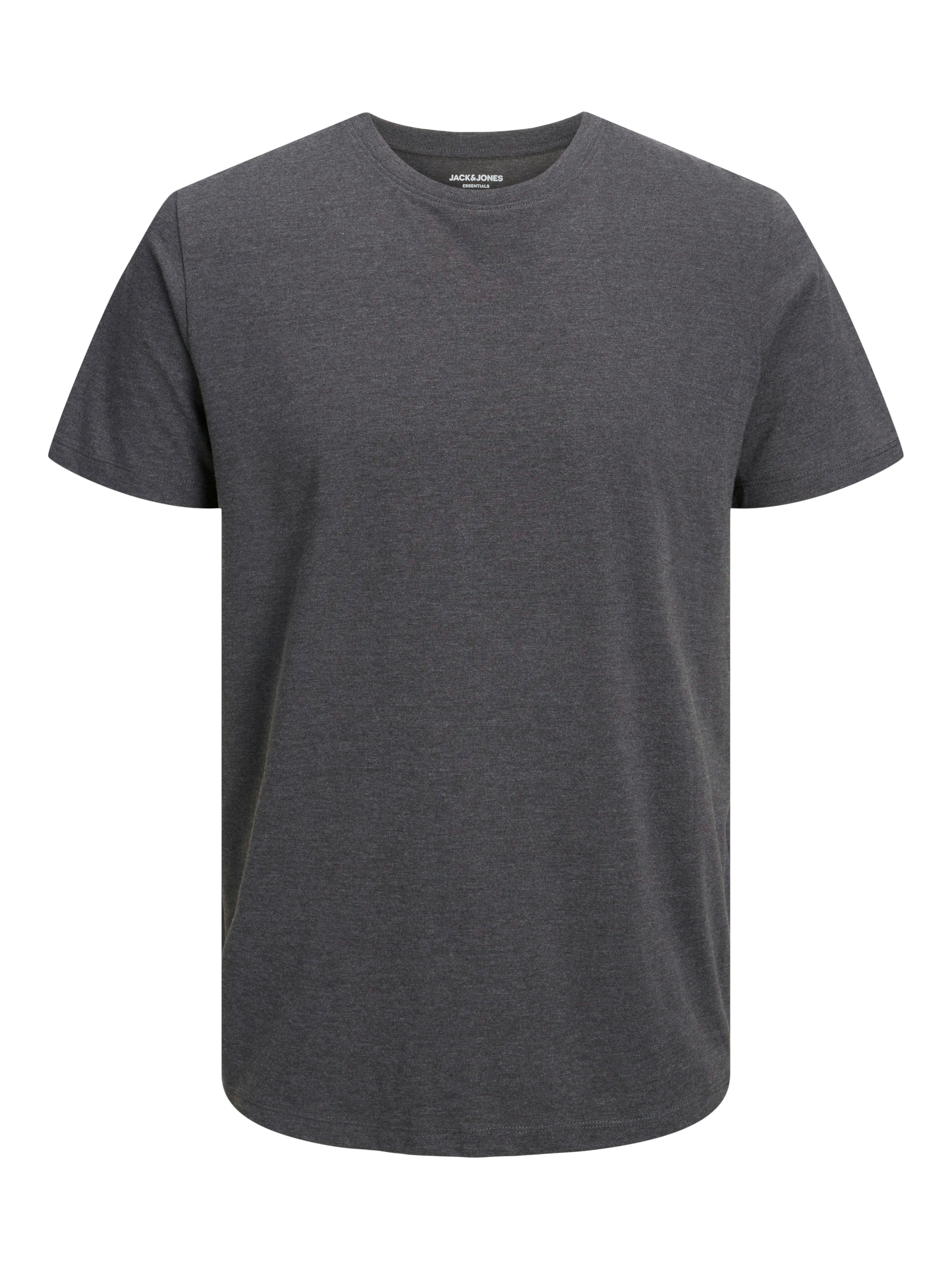 Rundhalsshirt JJEORGANIC MELANGE TEE SS O-NECK NOOS