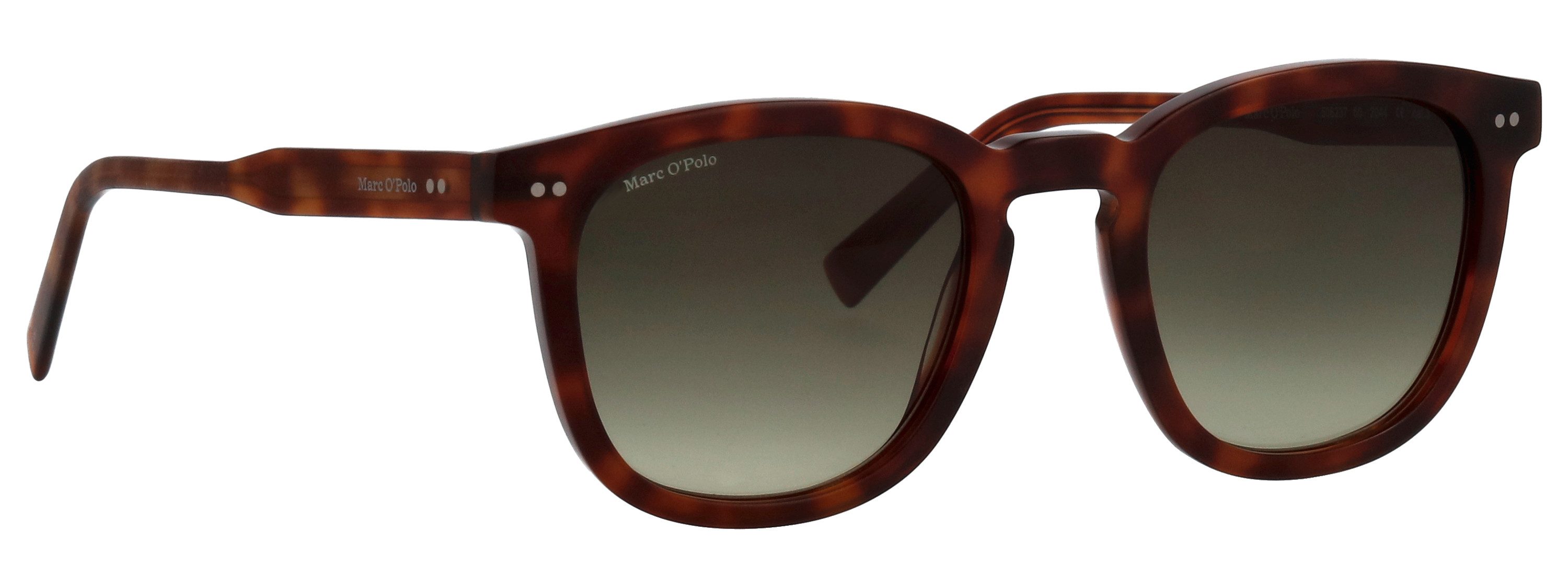 Marc O'Polo Sonnenbrille Modell 506237 Form Karree/Soft, Logoschriftzug auf Bügel, Kunststofffassung