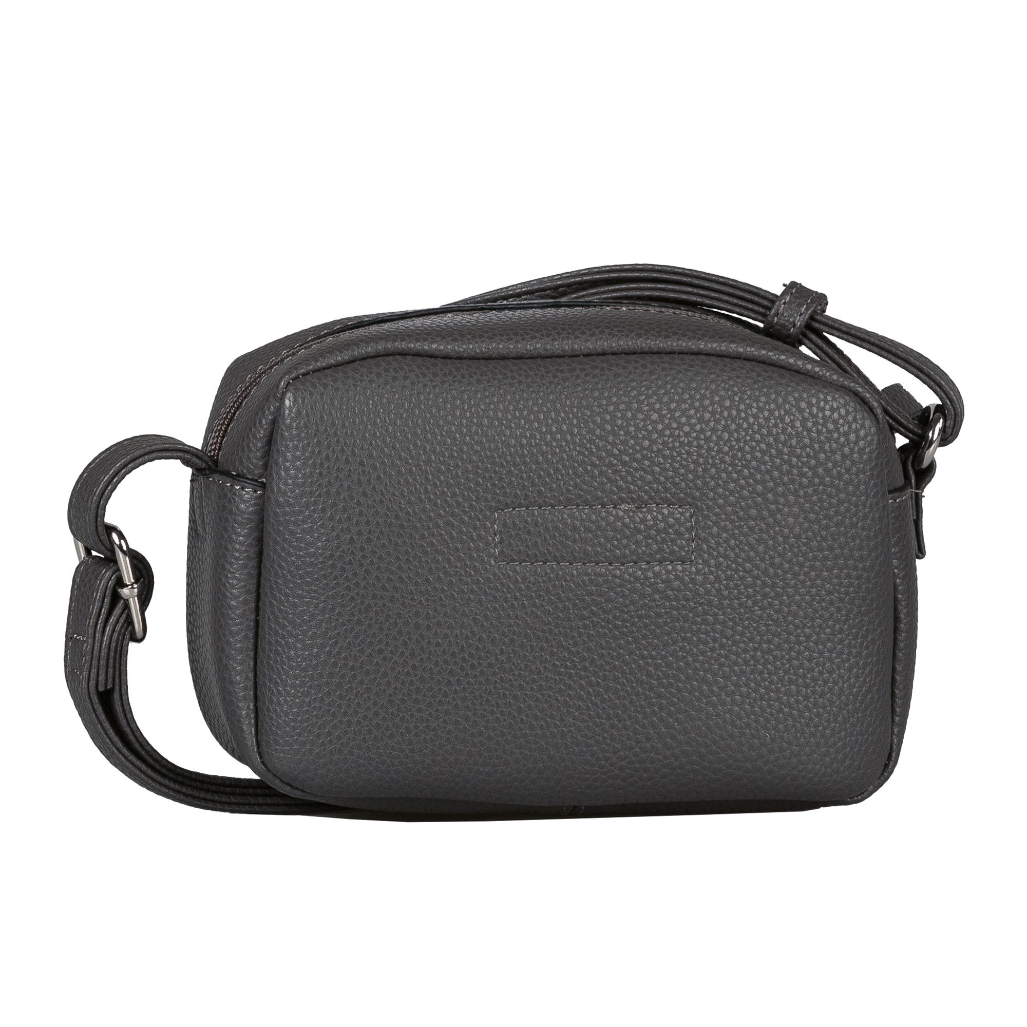 TOM TAILOR Handtasche Elis, aus weich gekörntem Lederimitat auffällige Ziernaht und feinem Logo