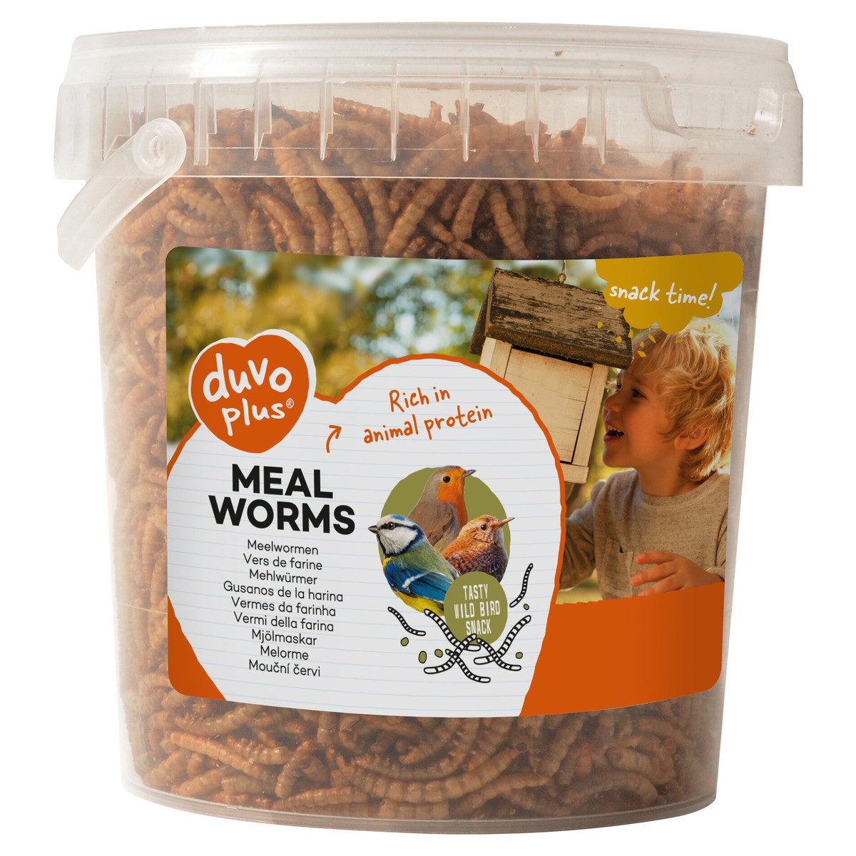 DUVO+ Mehlwürmer 200 g, für: Vogel
