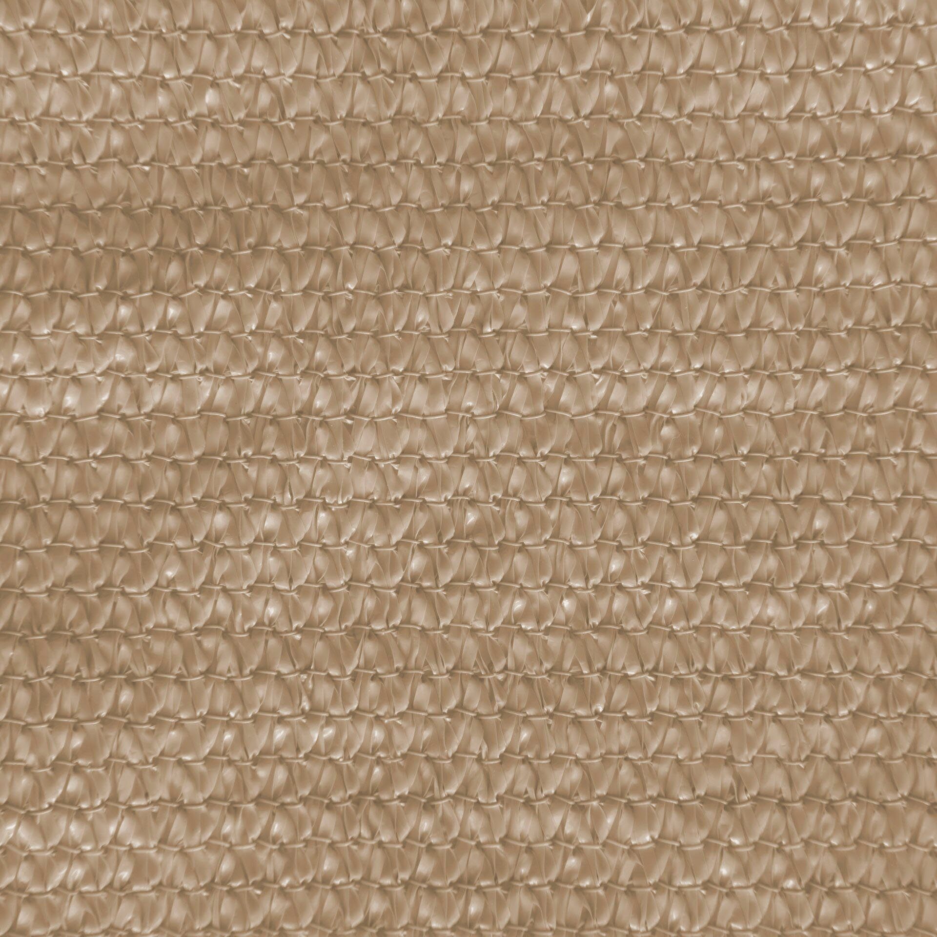 Windhager Capri Square Sun Shade Sail, 5x5m, reed