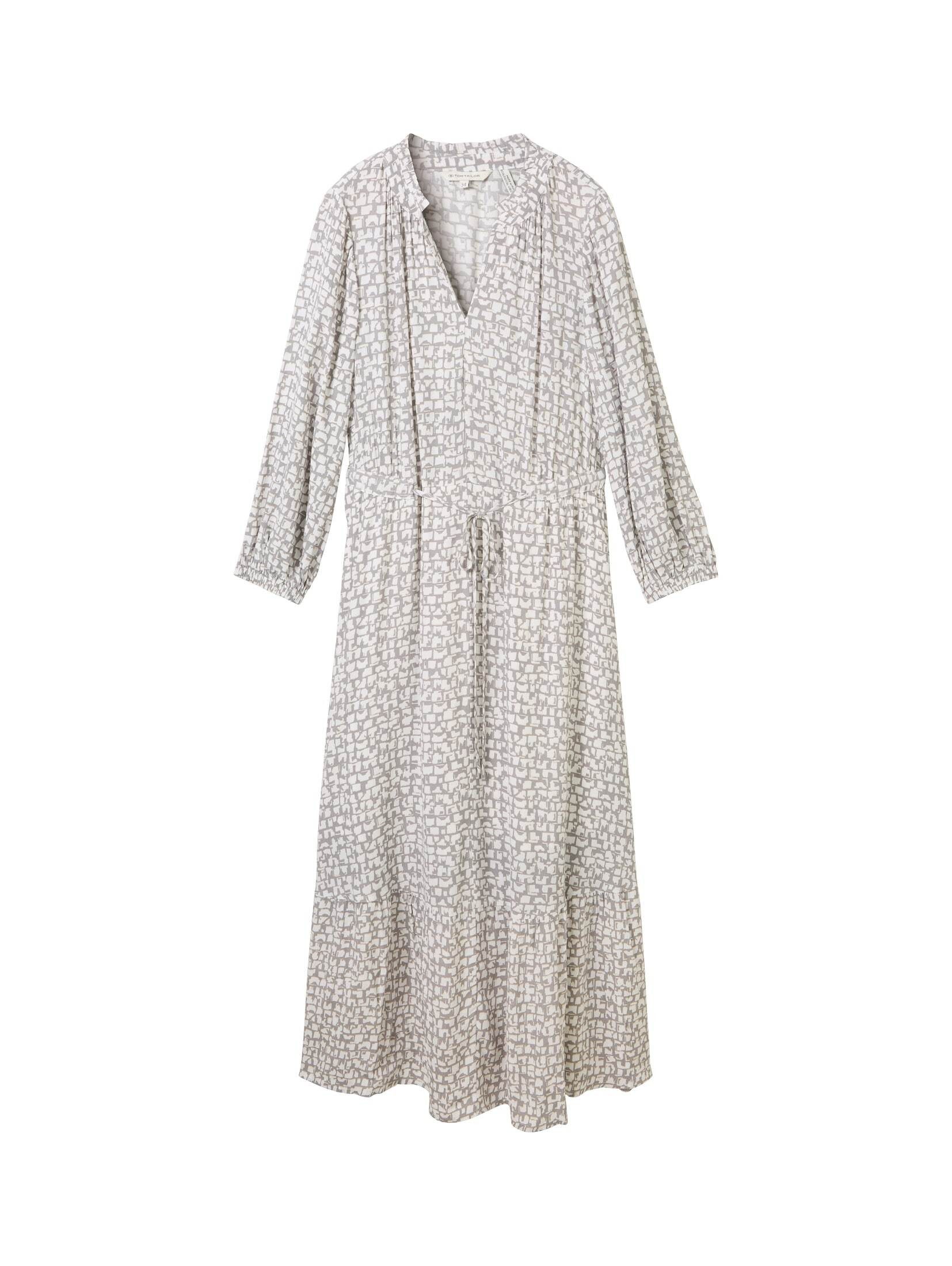 TOM TAILOR Sommerkleid Gemustertes Maxikleid mit günstig online kaufen