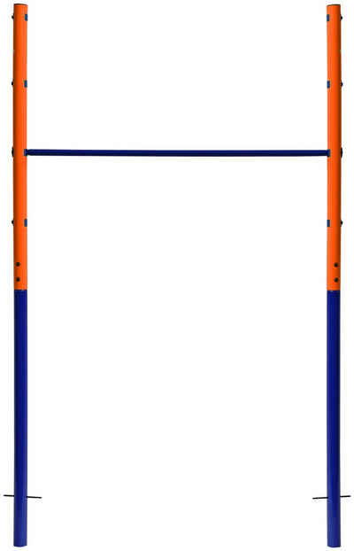 Best Sporting Turnreck »61392 Laura Spielplatz«, blau/orange/blau, 3 verstellbare Höhen ca. 97-123-150 cm
