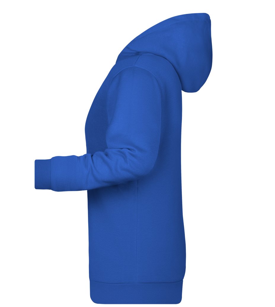 James & Nicholson Kapuzensweatshirt Klassisches Damen Kapuzensweat JN795 Leicht taillierter Kapuzenpulli mit angerauter Innenseite