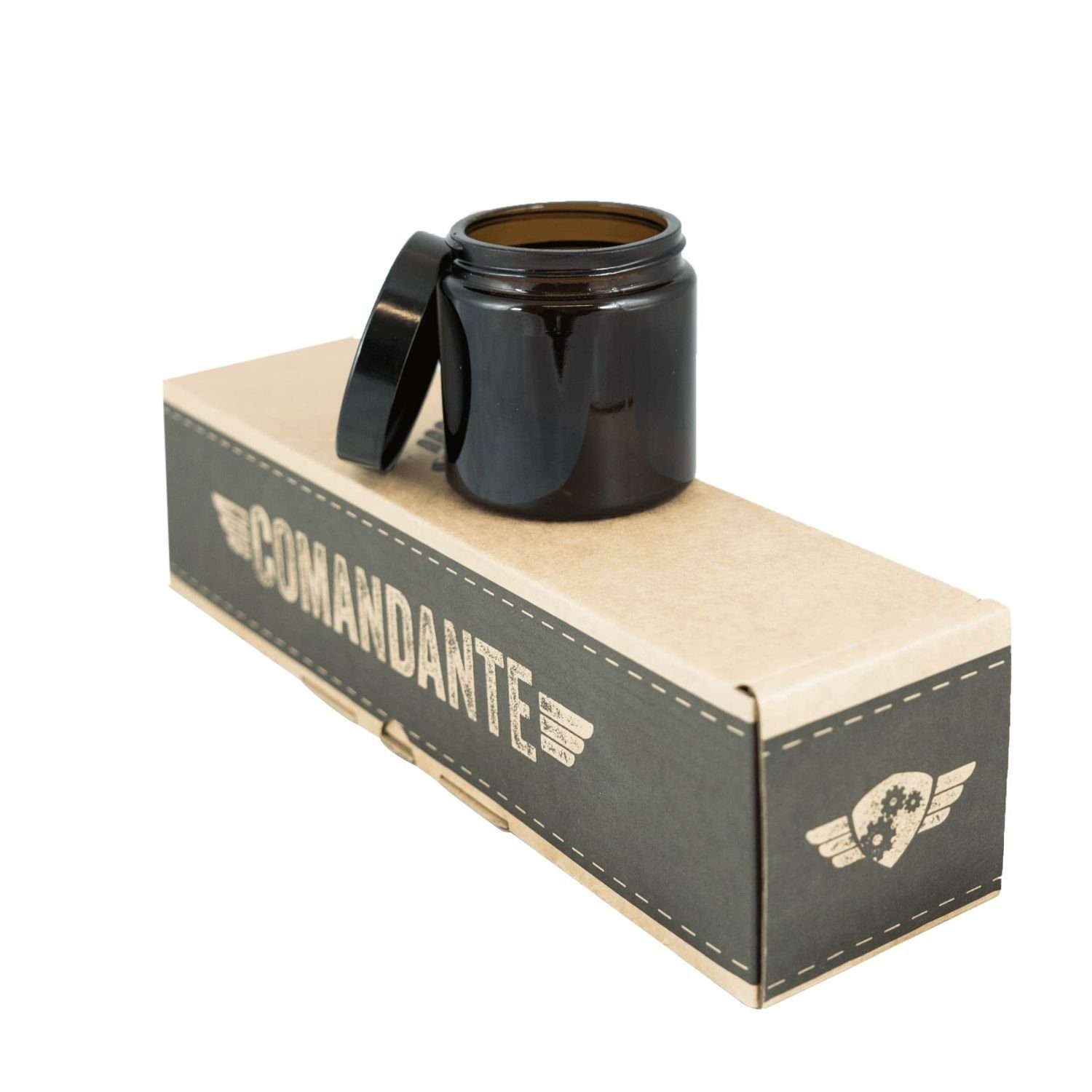 Comandante Vorratsdose Braun, Glas, (4er Set), mit Deckel