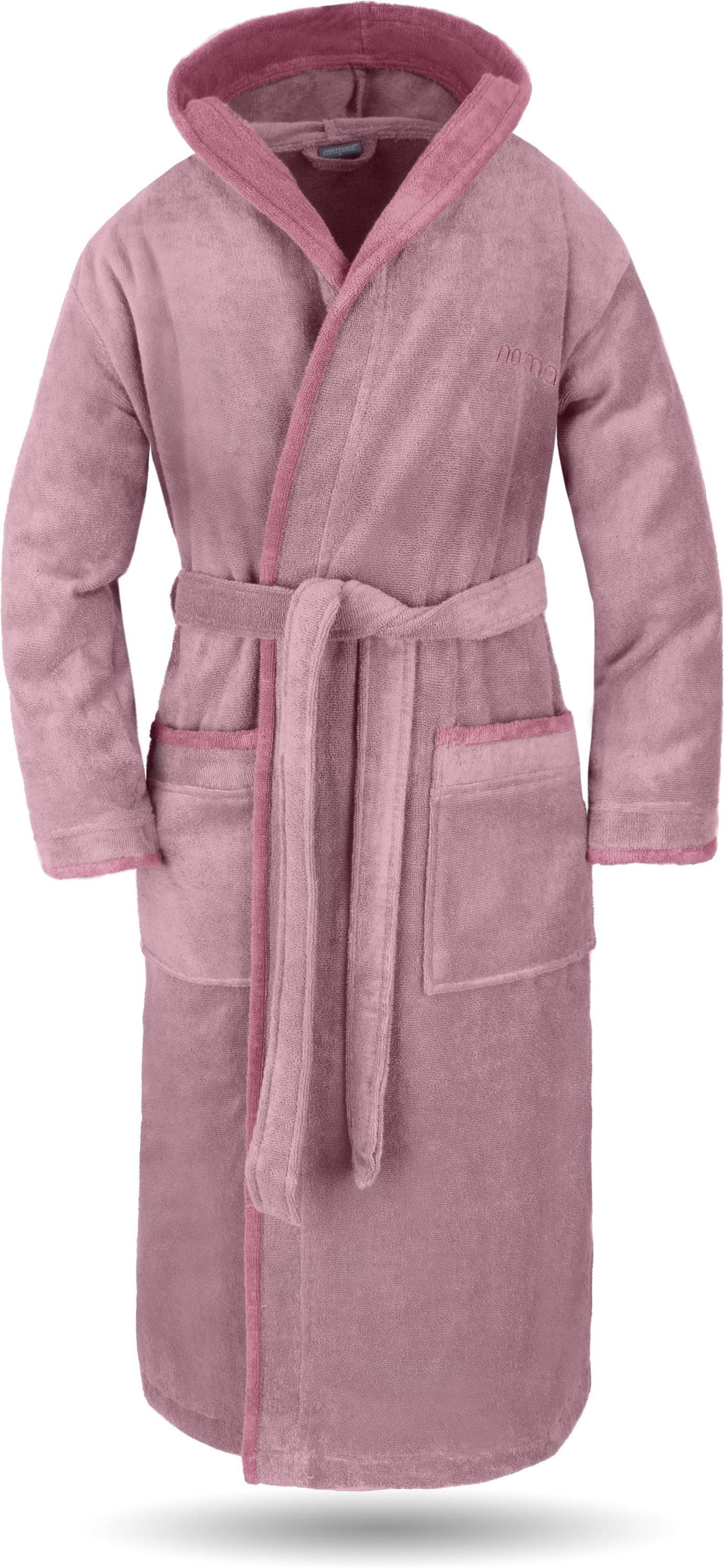 normani Unisex-Bademantel Unisex Baumwoll-Bademantel Rob, 122, günstig online kaufen